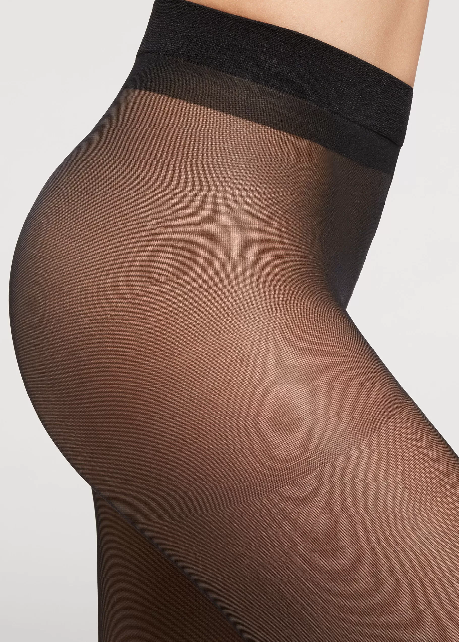 Store 30 Denier Sheer Shaping Tights With Control Top Women Sheer Tights