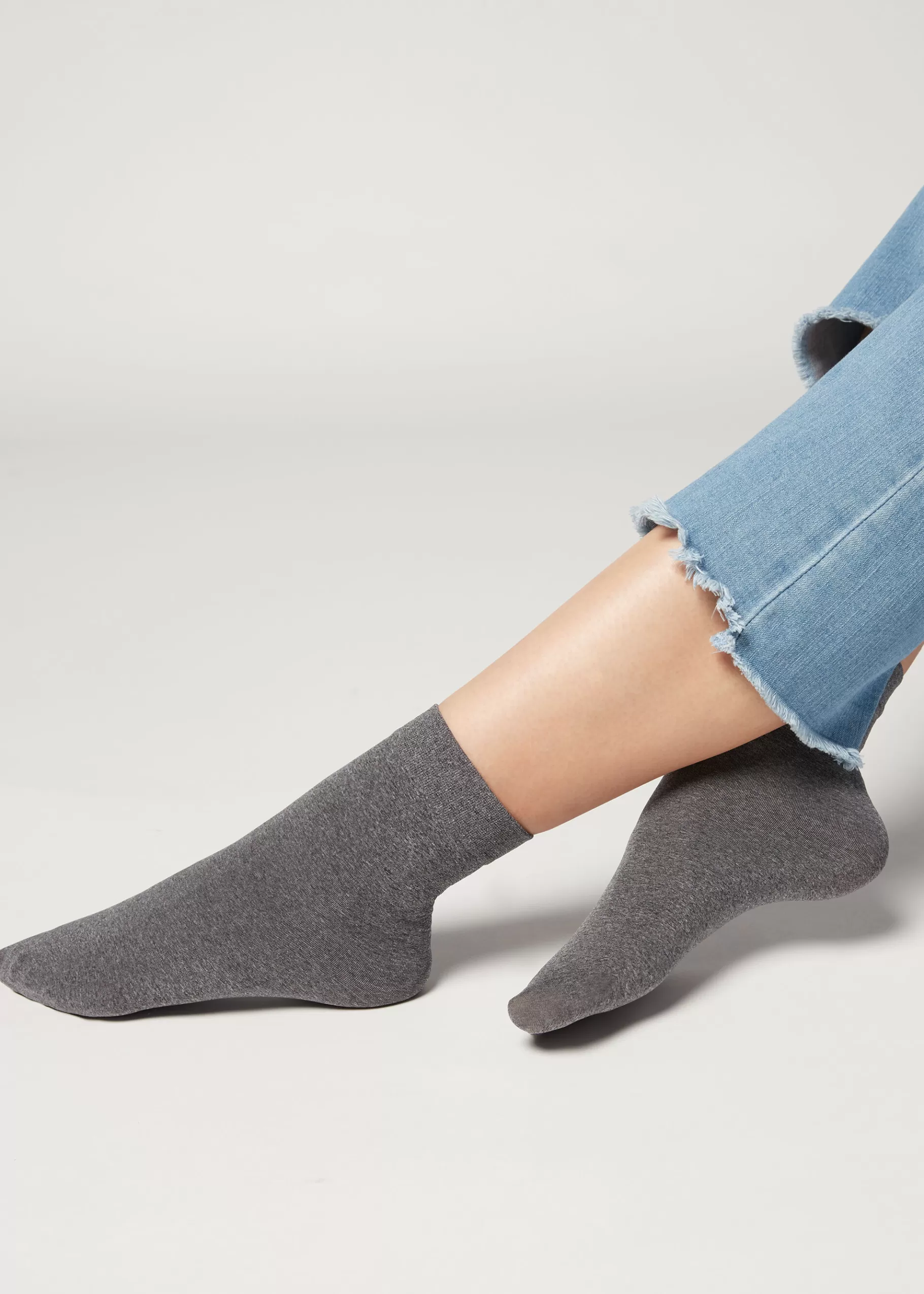 Cheap 50 Denier Soft Touch Socks Women Short Socks