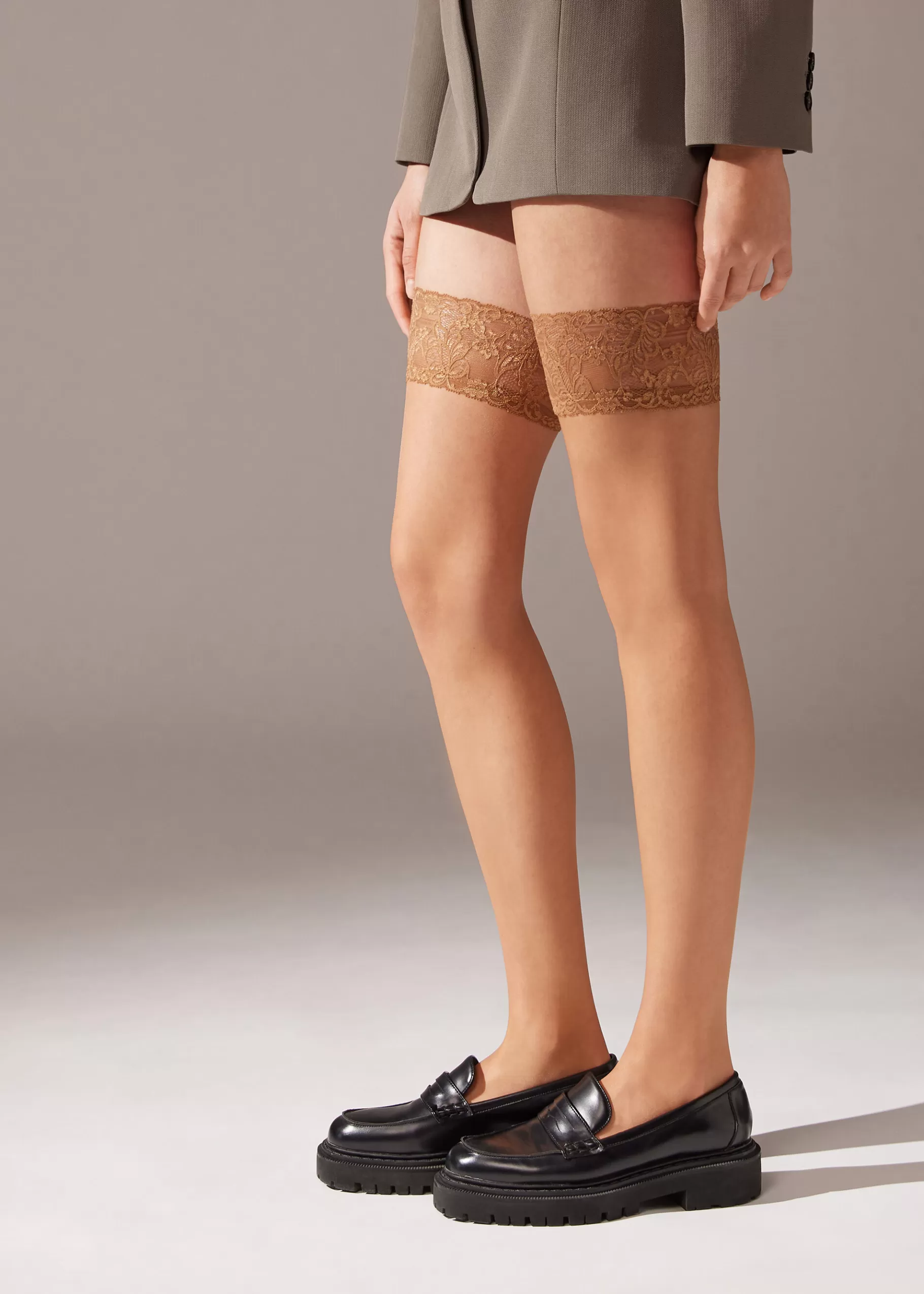 Sale 8 Denier Ultra Sheer Hold-Ups Women Stockings