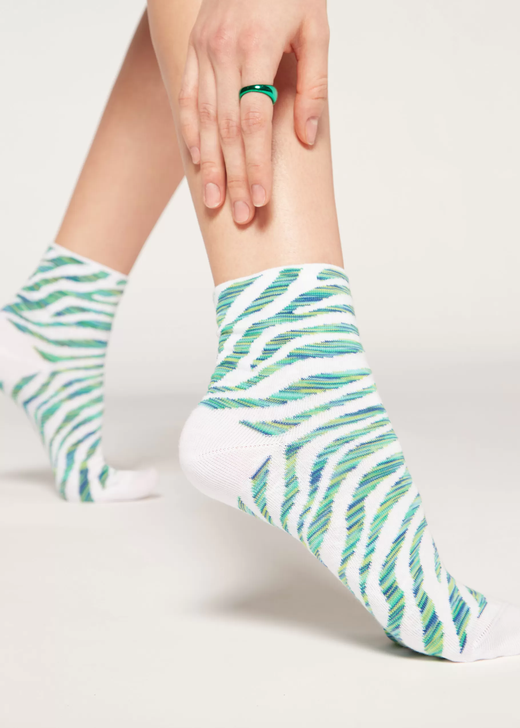 Outlet Animal Patterned Short Socks Women Short Socks