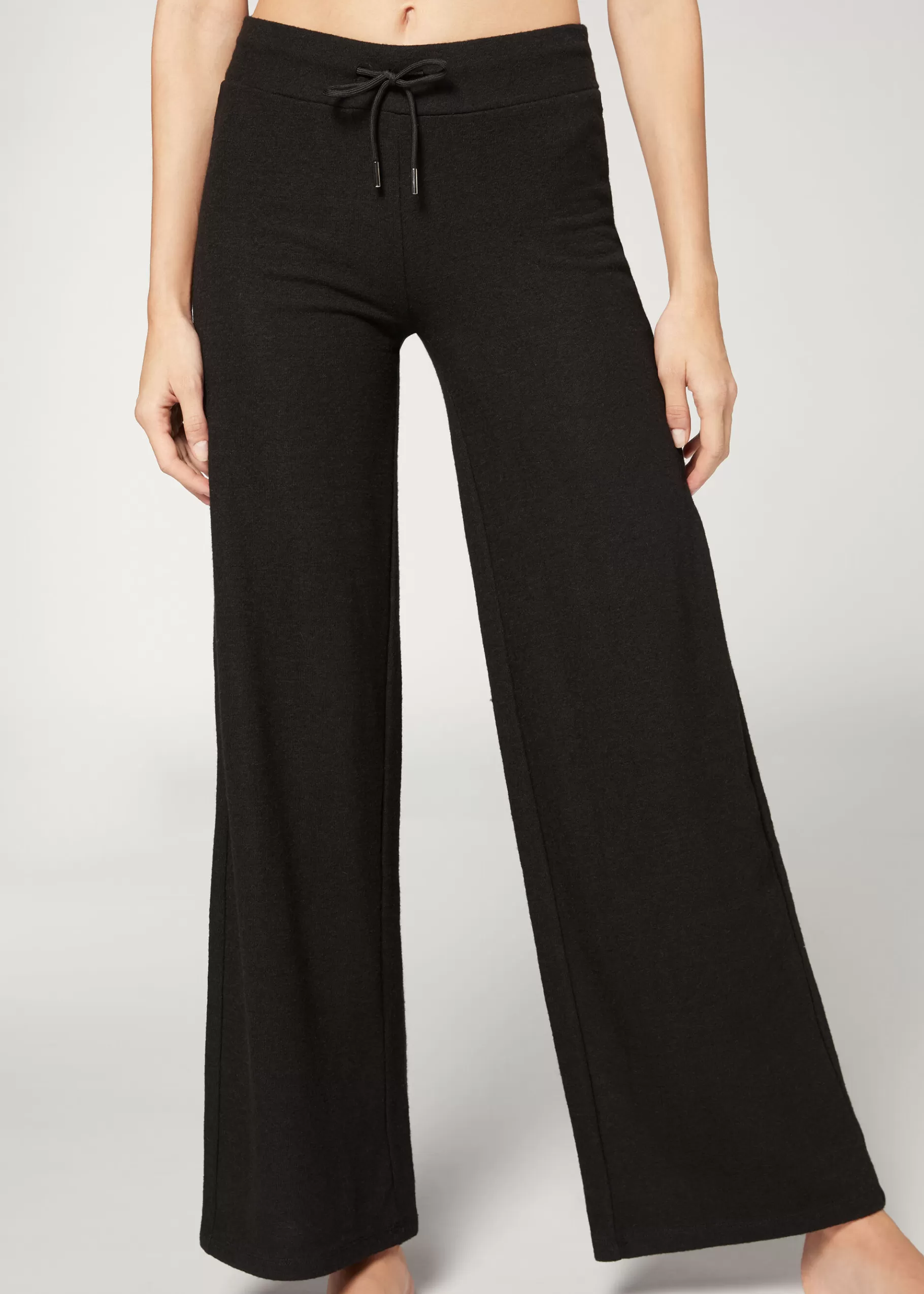 New Cashmere Palazzo Leggings Women Trousers
