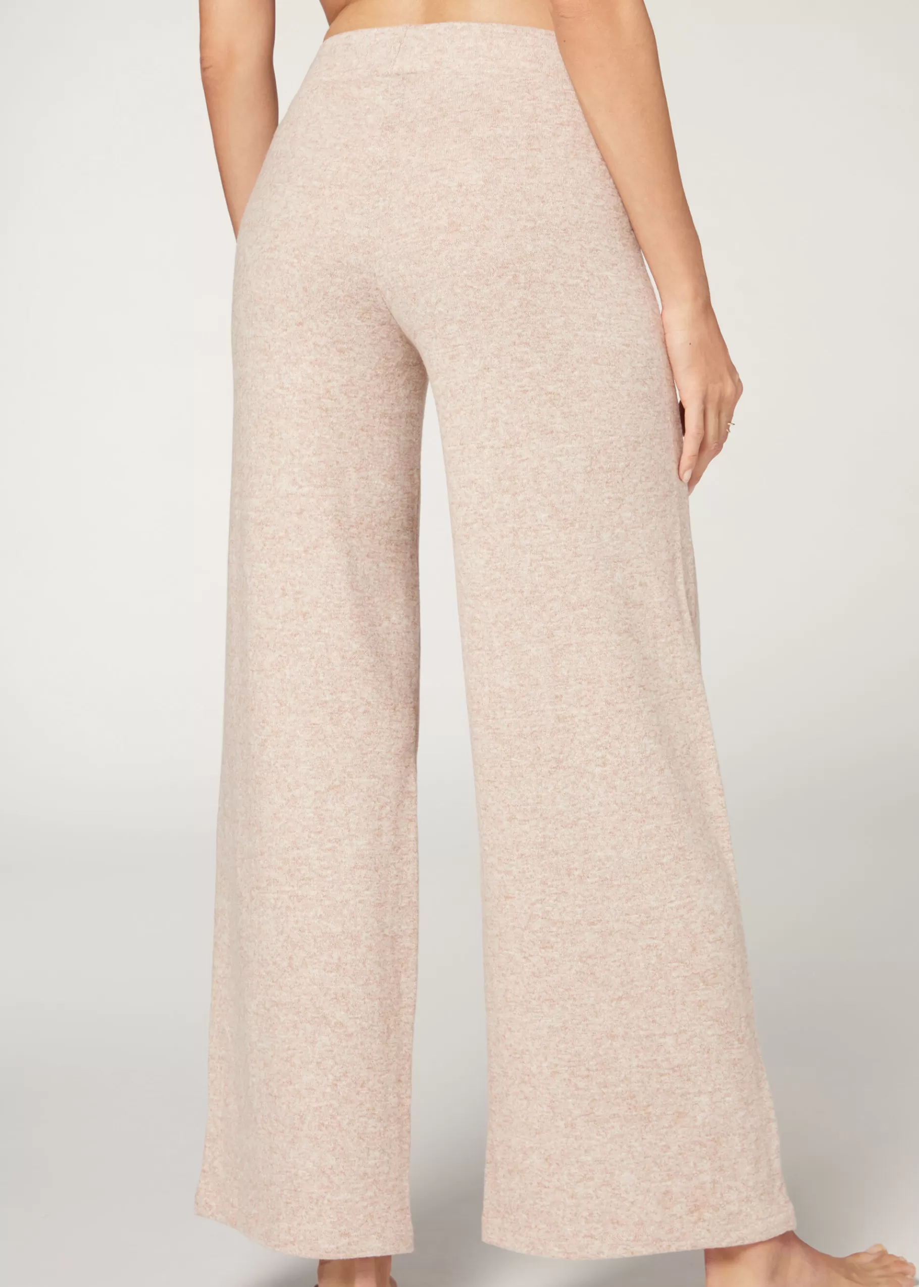 Best Cashmere Palazzo Leggings Women Trousers