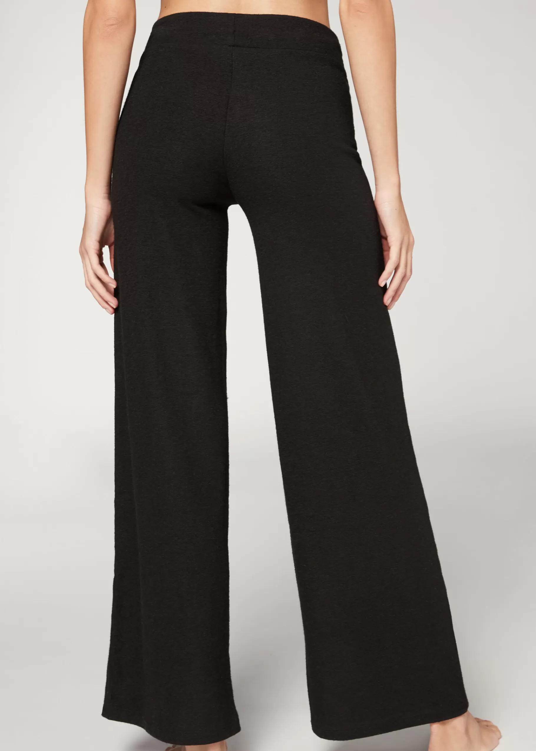 New Cashmere Palazzo Leggings Women Trousers