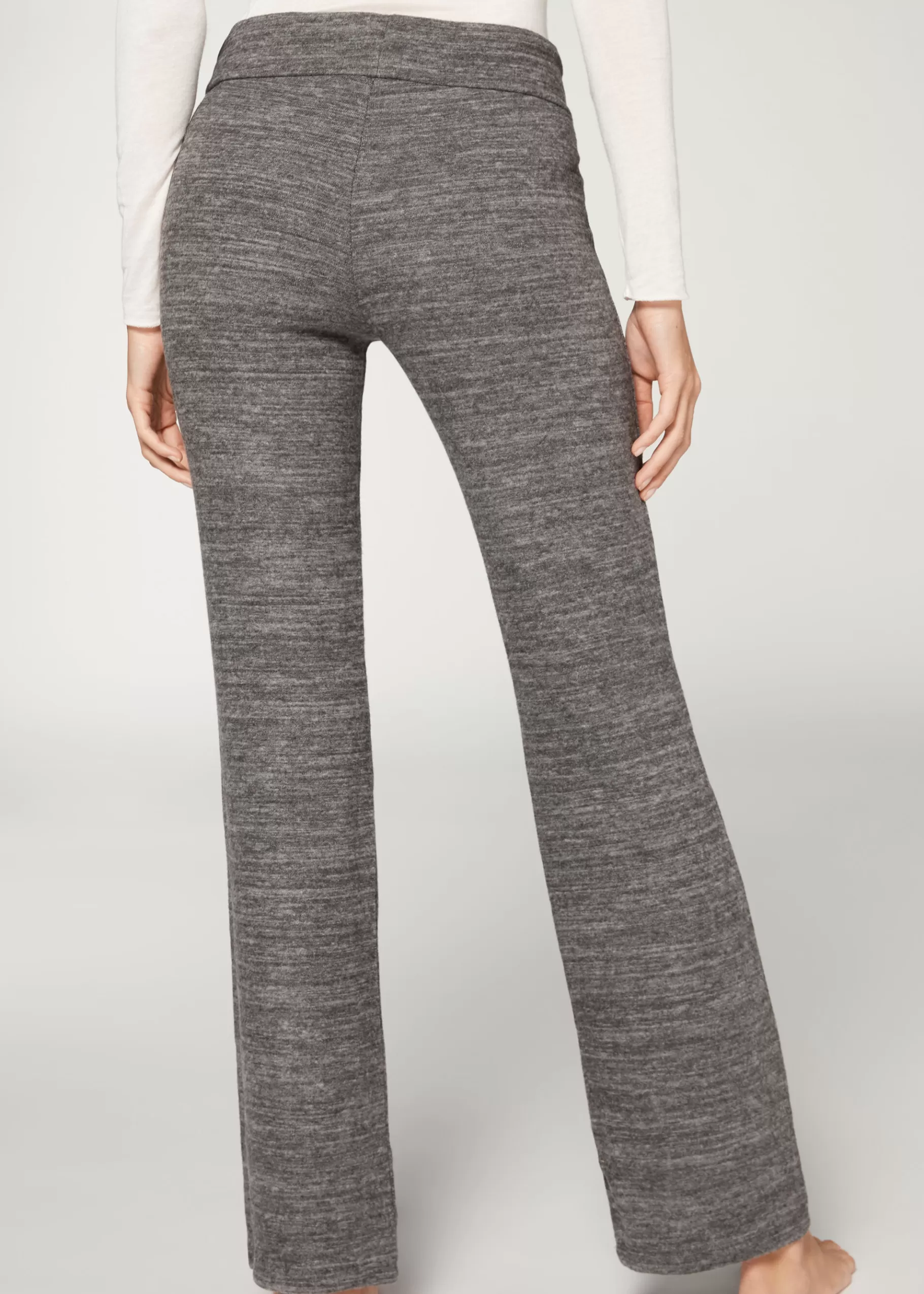 Clearance Cashmere Straight Leggings Women Trousers