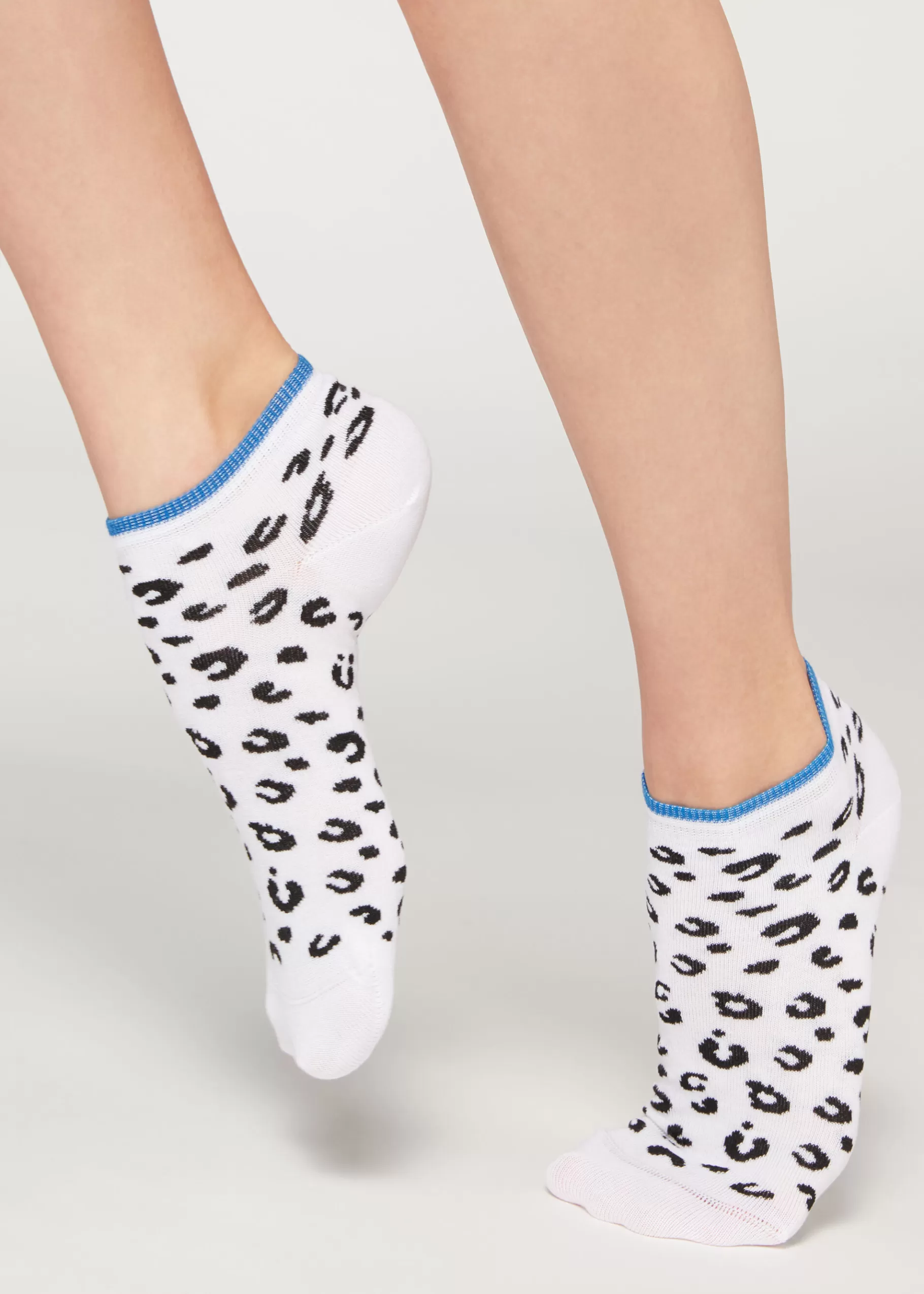 Online Check Print No-Show Socks Women No-Show