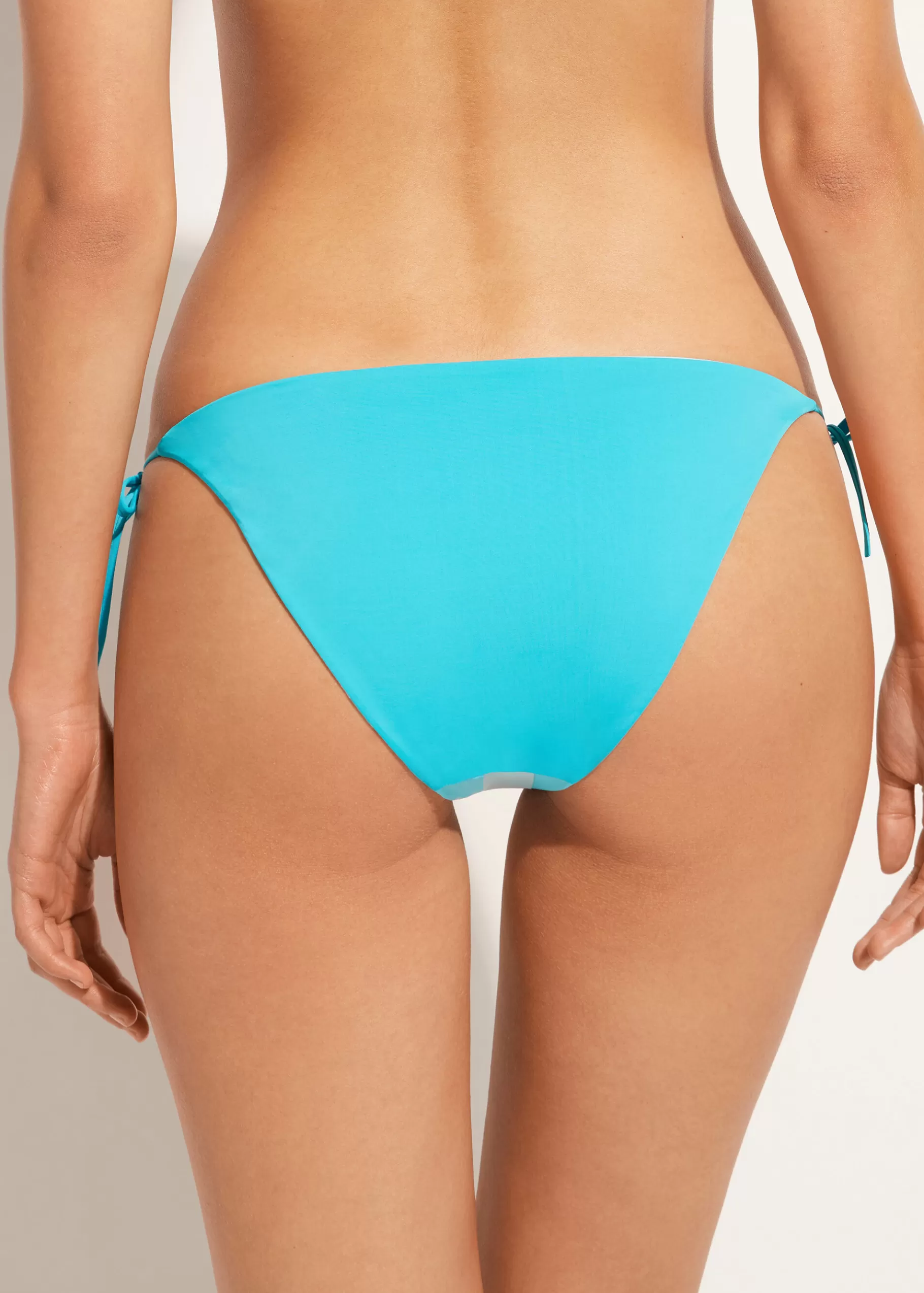 Clearance Colour Block Tie Bikini Bottoms Azzorre Women Bikini