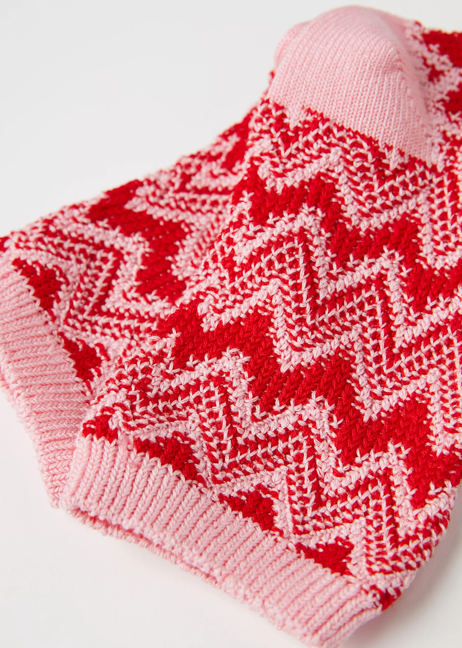 Store Colourful Chevron Motif Short Socks Women Short Socks