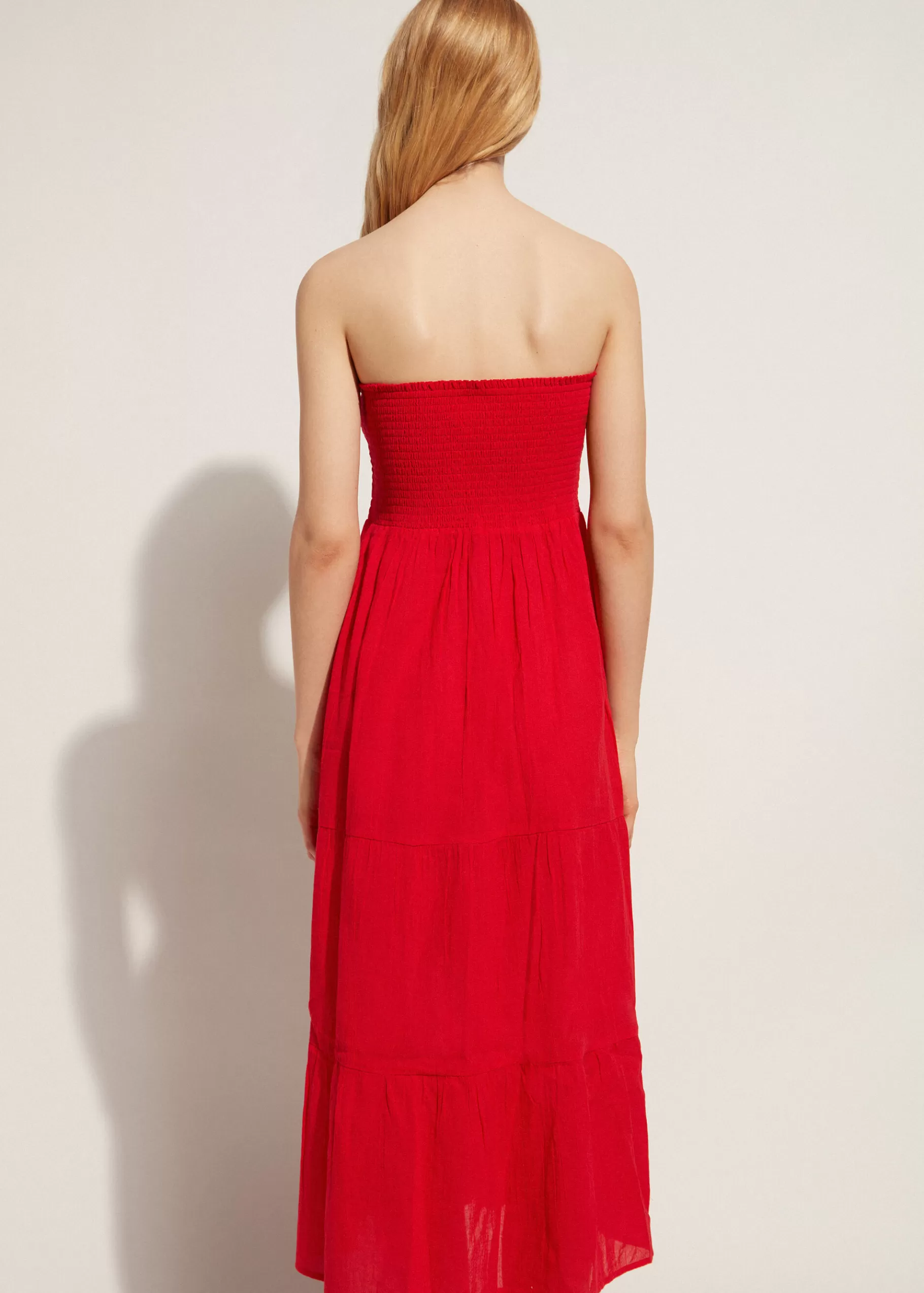 New Cotton Skirt Dress Women Beachwear