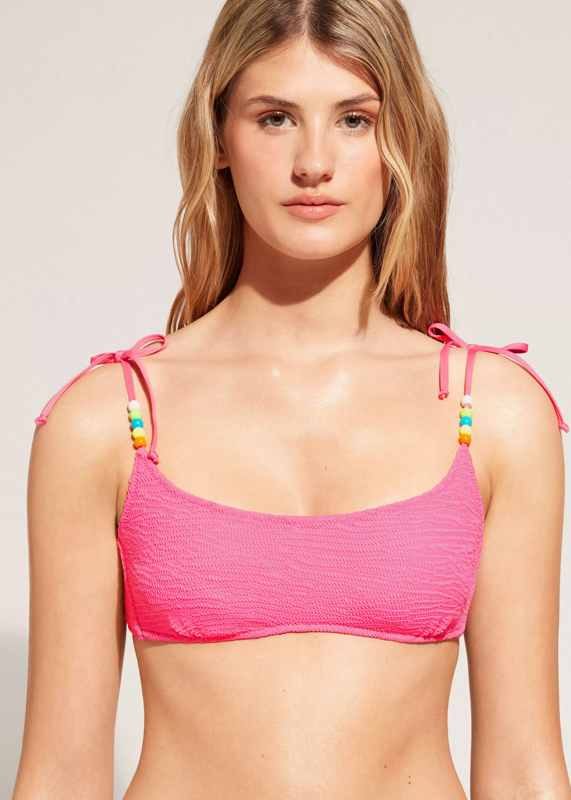 Discount Crinkle Crop Bikini Top San Diego Women Bikini