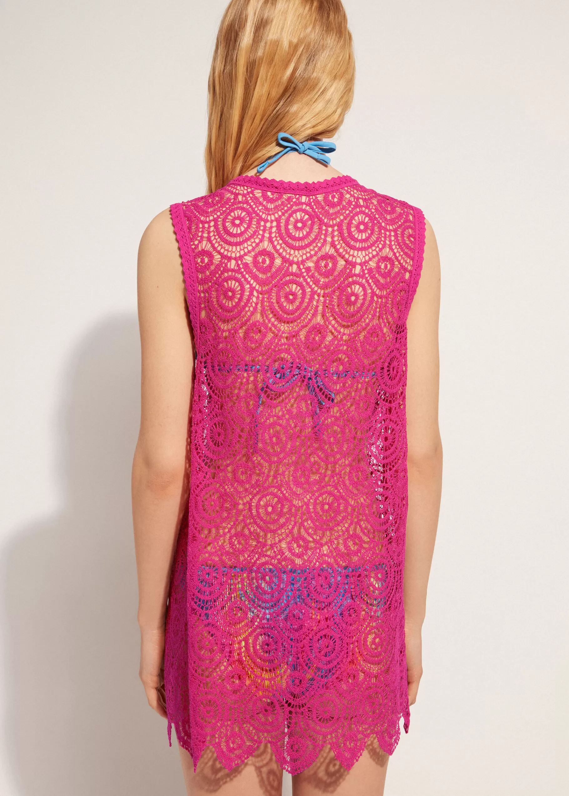 Sale Crochet Gilet Women Beachwear