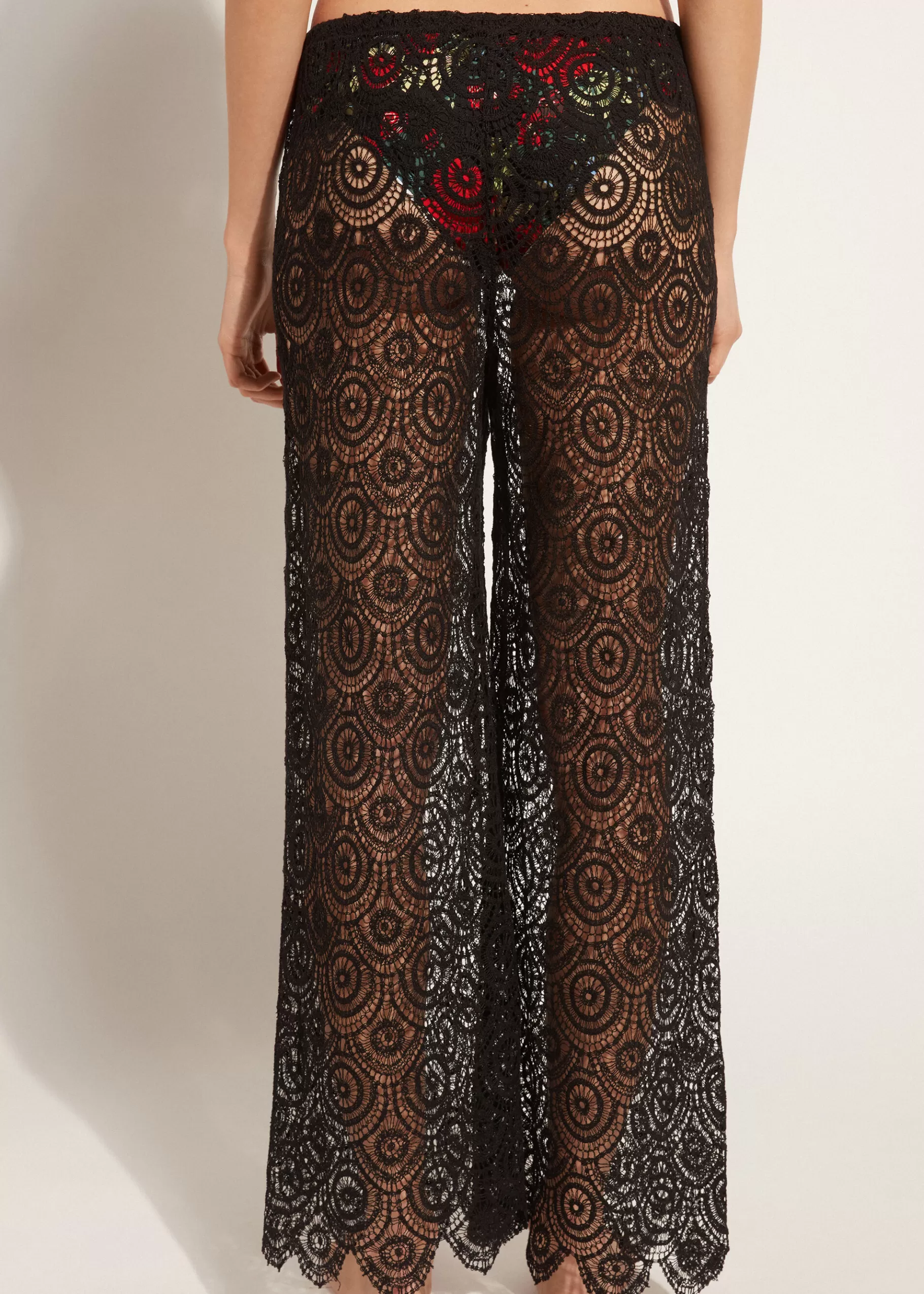 Best Sale Crochet Trousers Women Beachwear