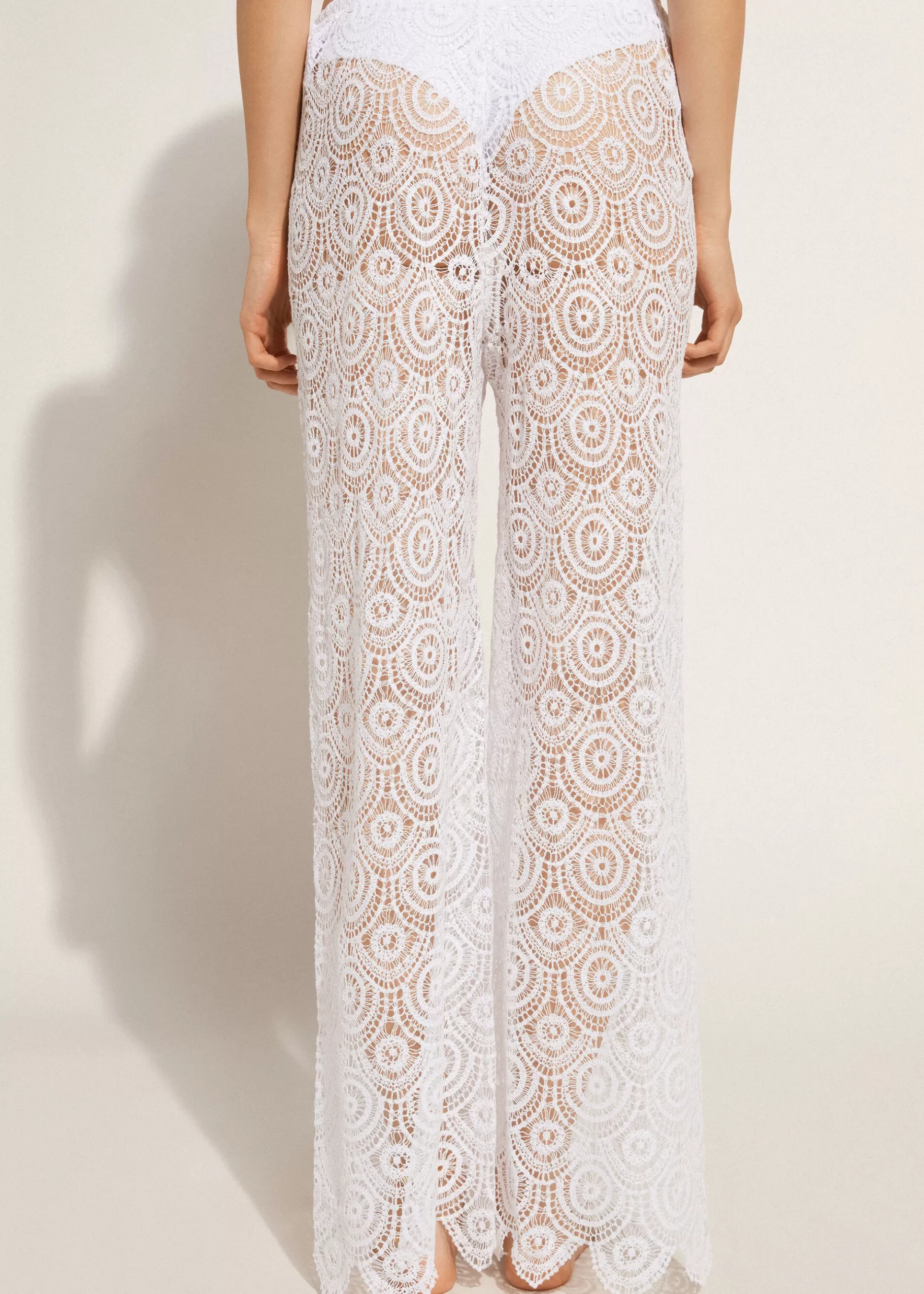 Best Sale Crochet Trousers Women Beachwear