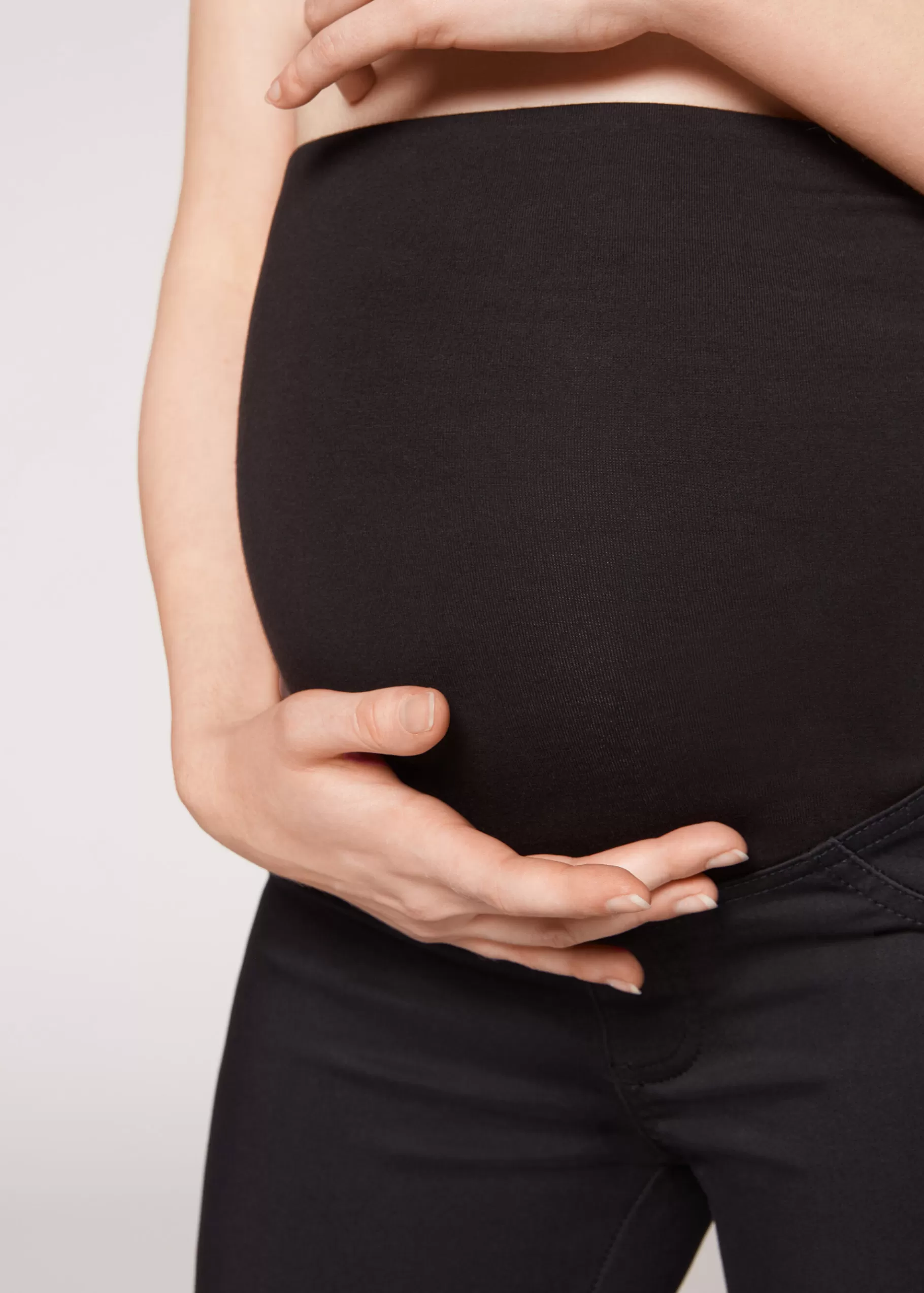 Sale Denim Maternity Leggings Women Premaman