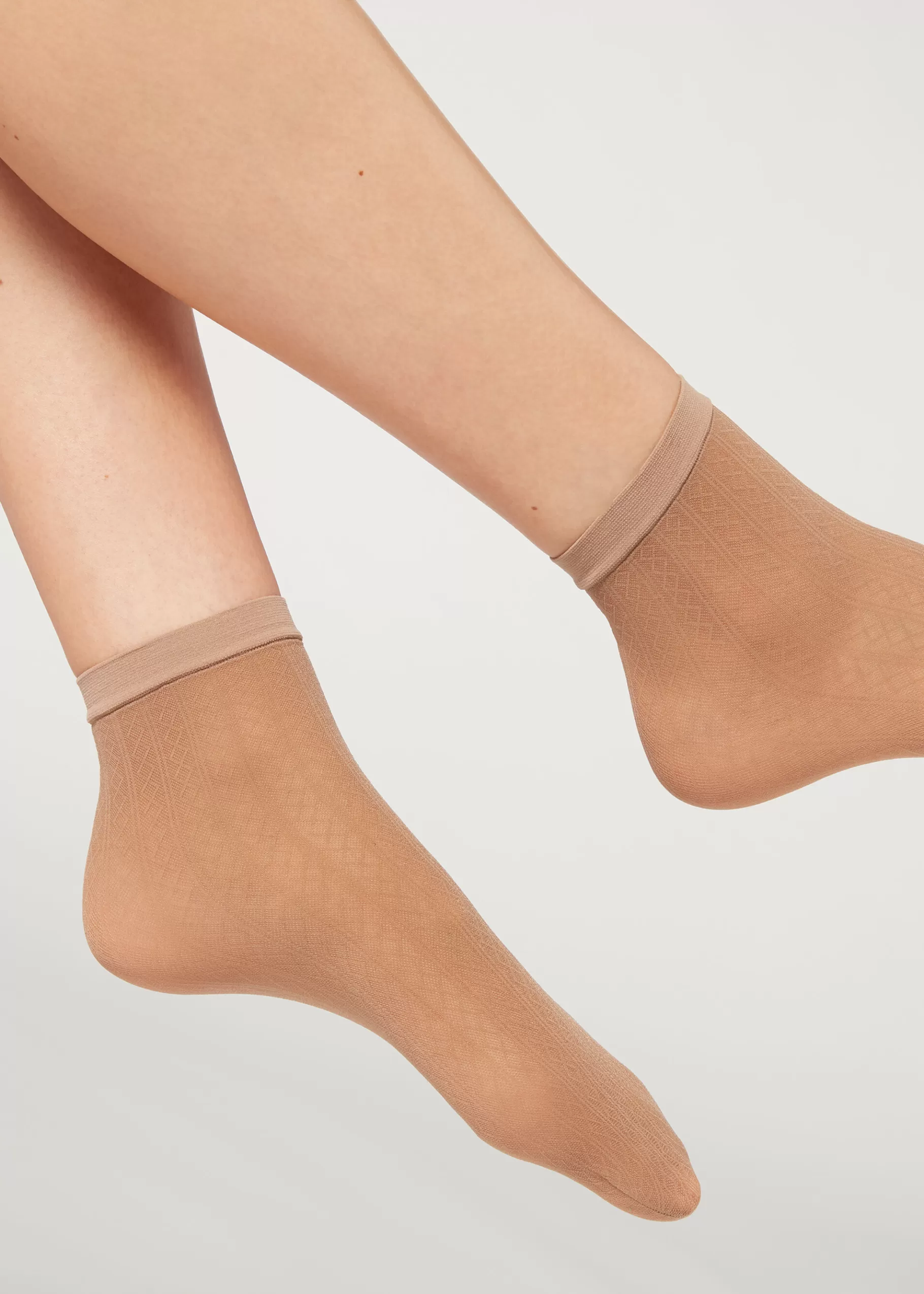 Flash Sale Diamond Pattern Eco Ankle Socks Women Short Socks