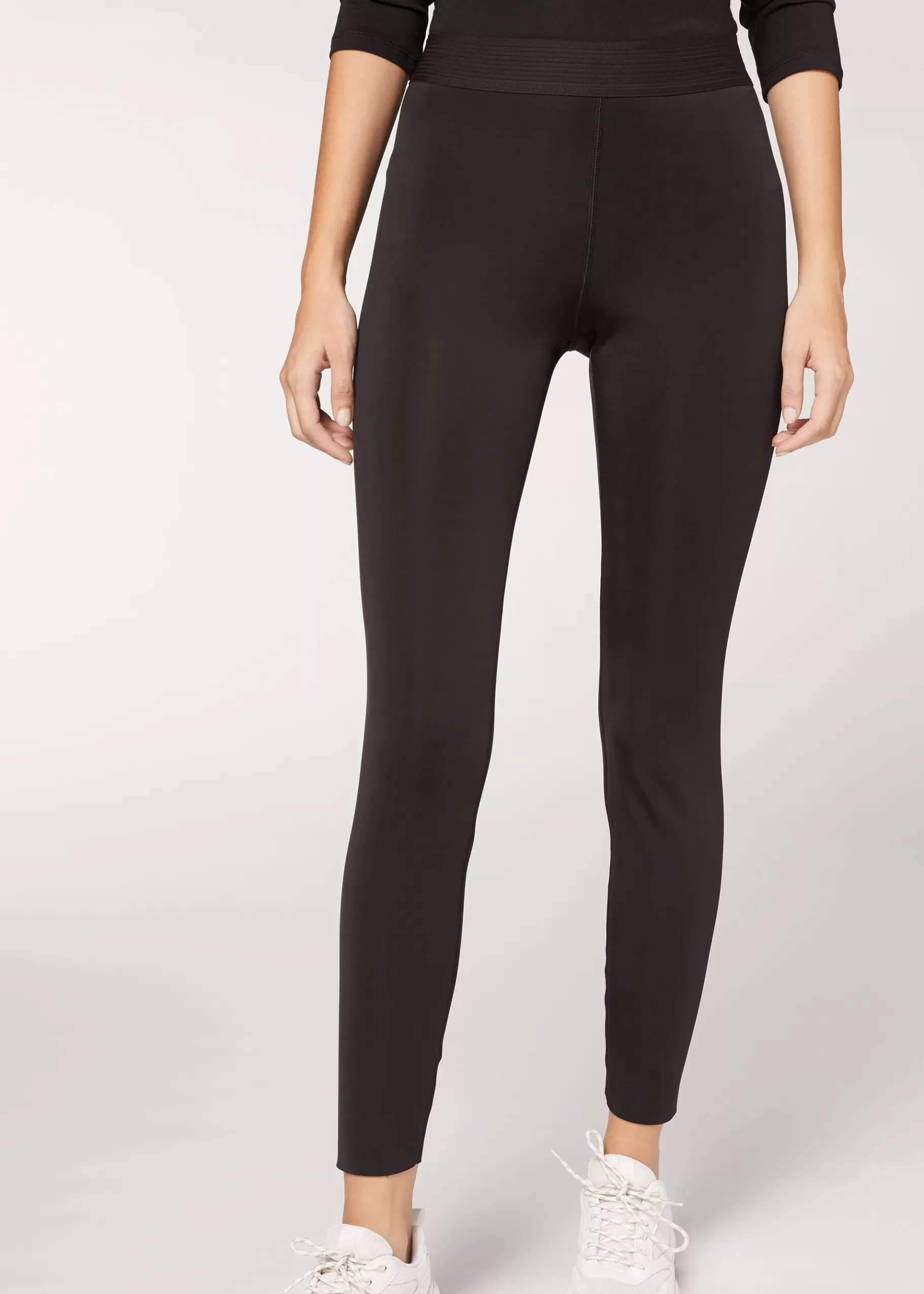 Fashion Double Face Plush Leggings Women Leggings