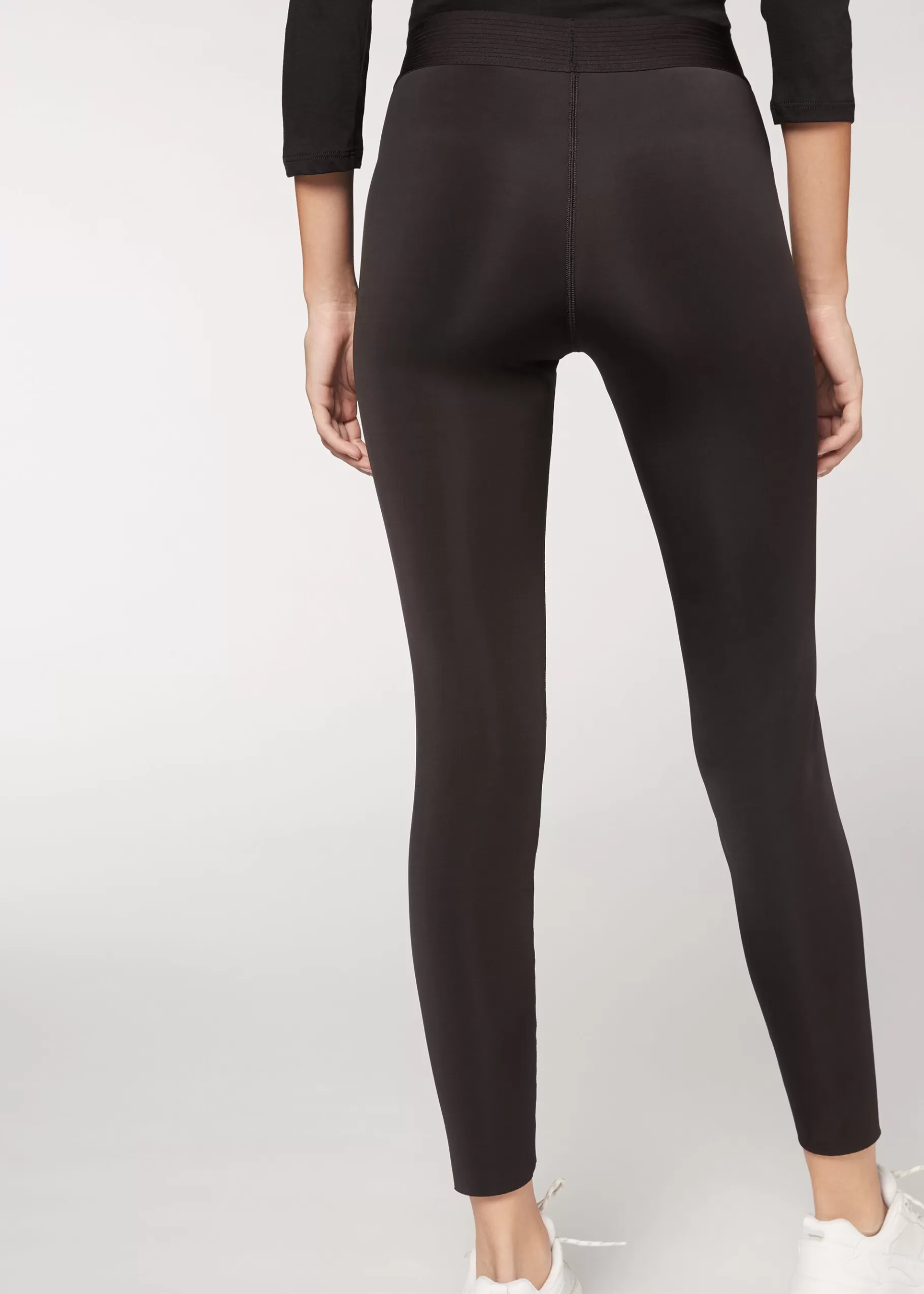 Fashion Double Face Plush Leggings Women Leggings