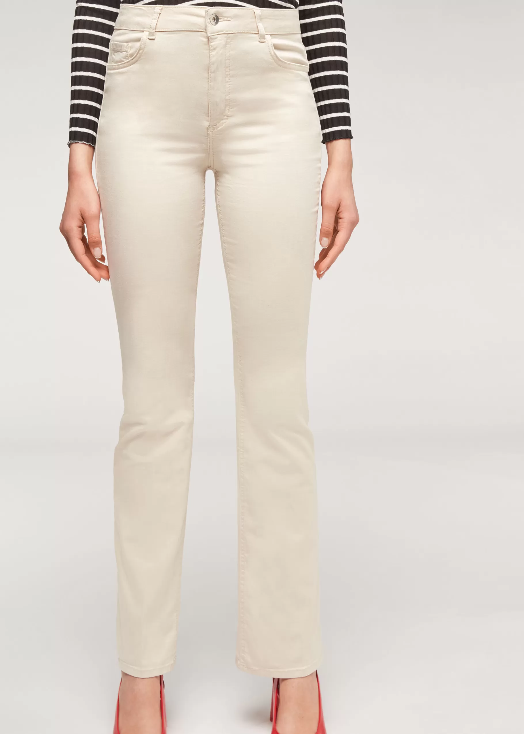 Shop Eco Light Denim Flared Jeans Women Jeans