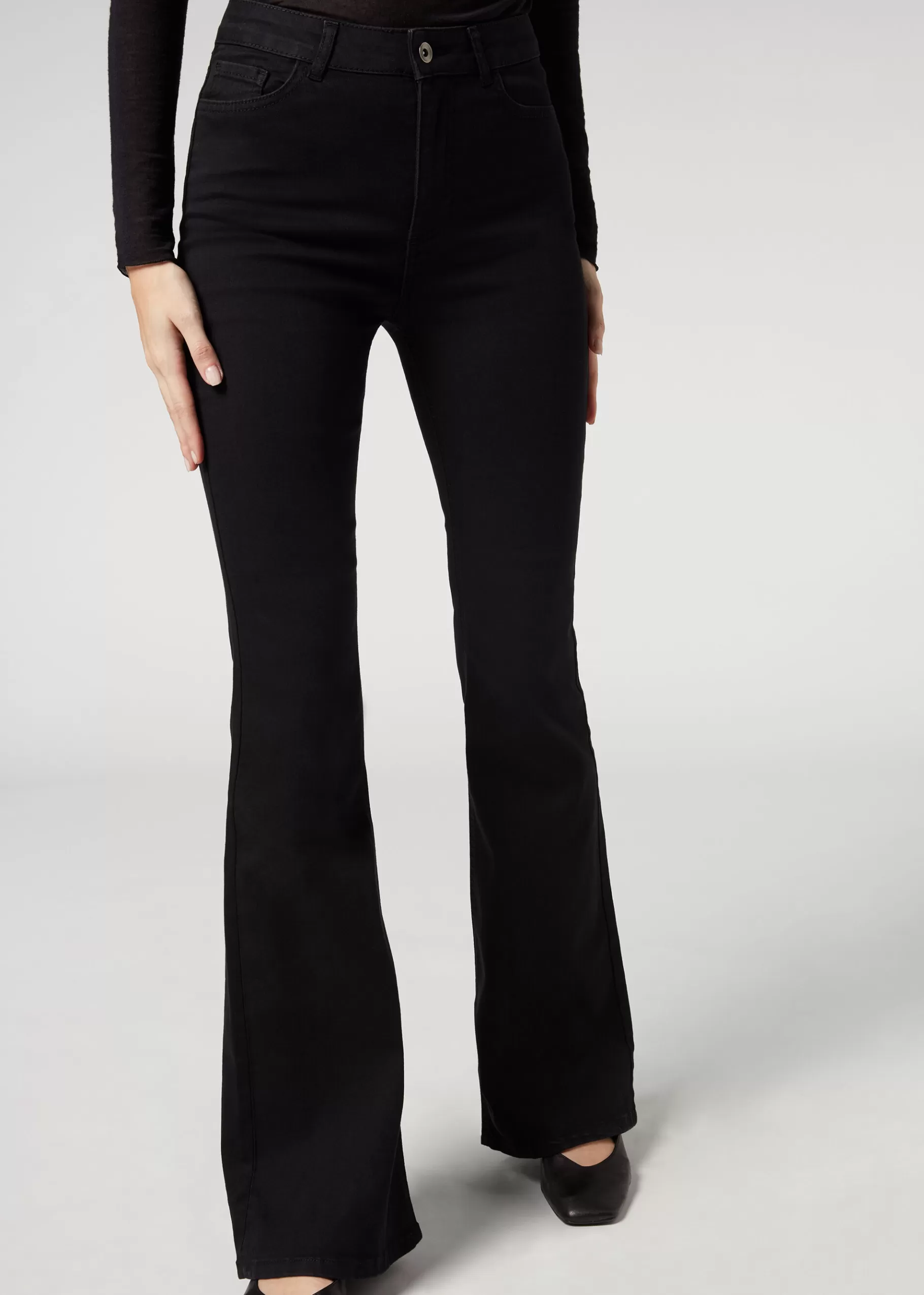 Cheap Flared Jeans Women Jeans