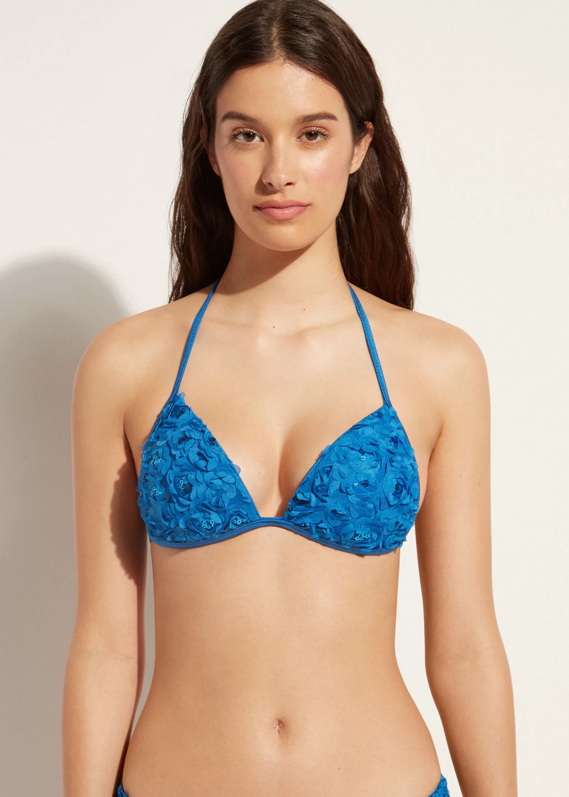 Store Floral Graduated Padded Triangle Bikini Top Parigi Women Bikini