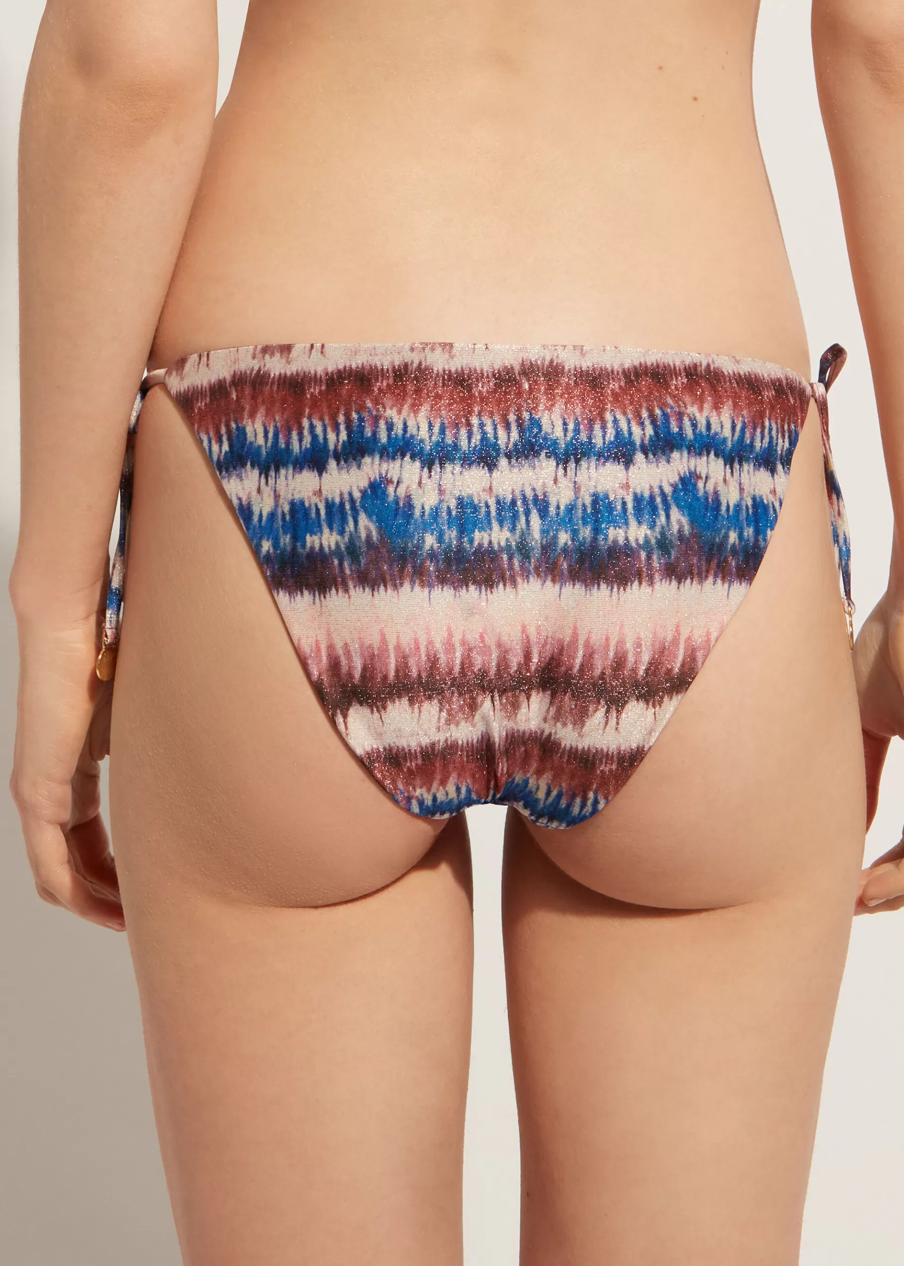 Hot Formentera Tie-Dye Bow Bikini Bottoms Women Bikini