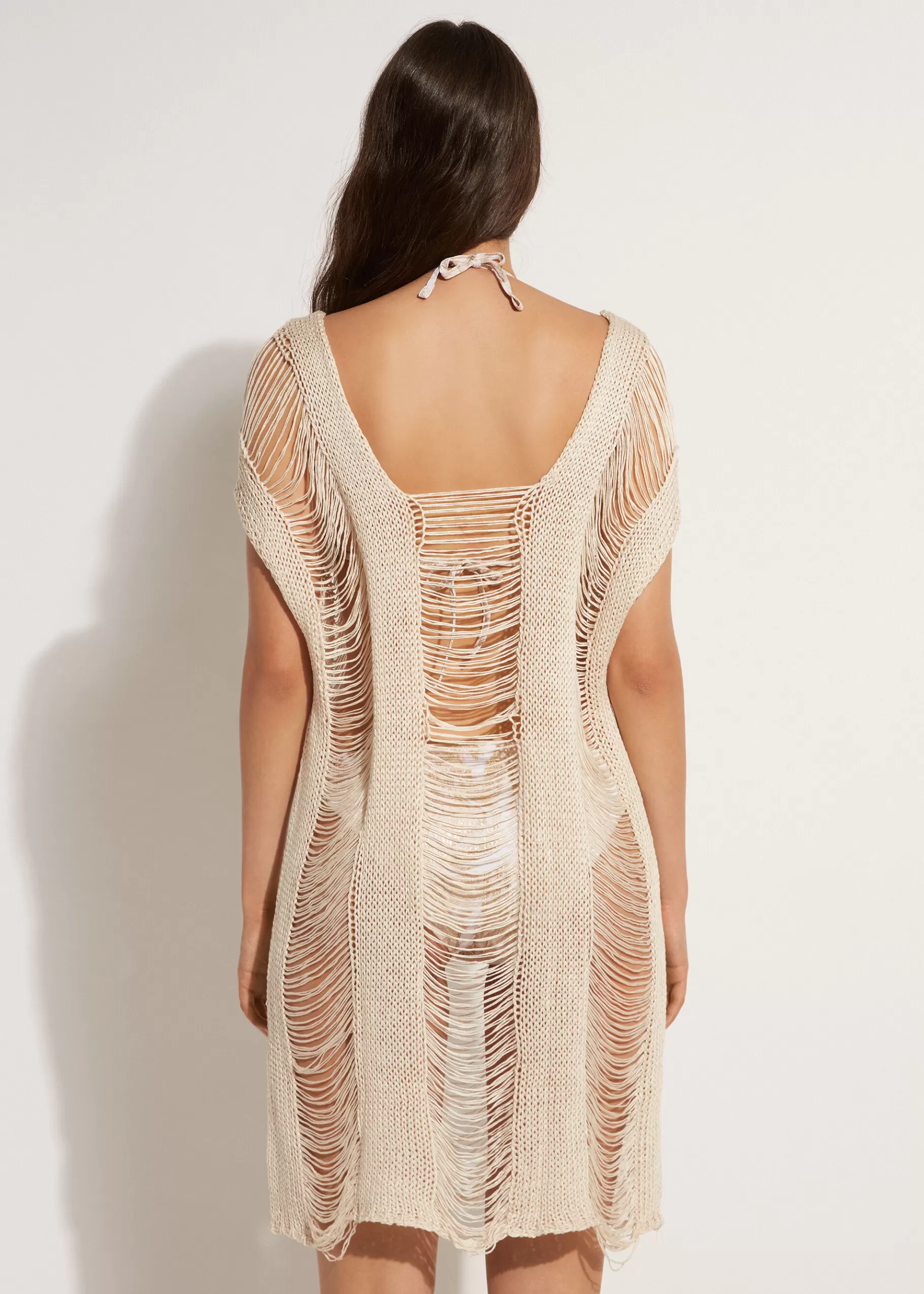 Sale Fringed Short Kaftan Women Beachwear