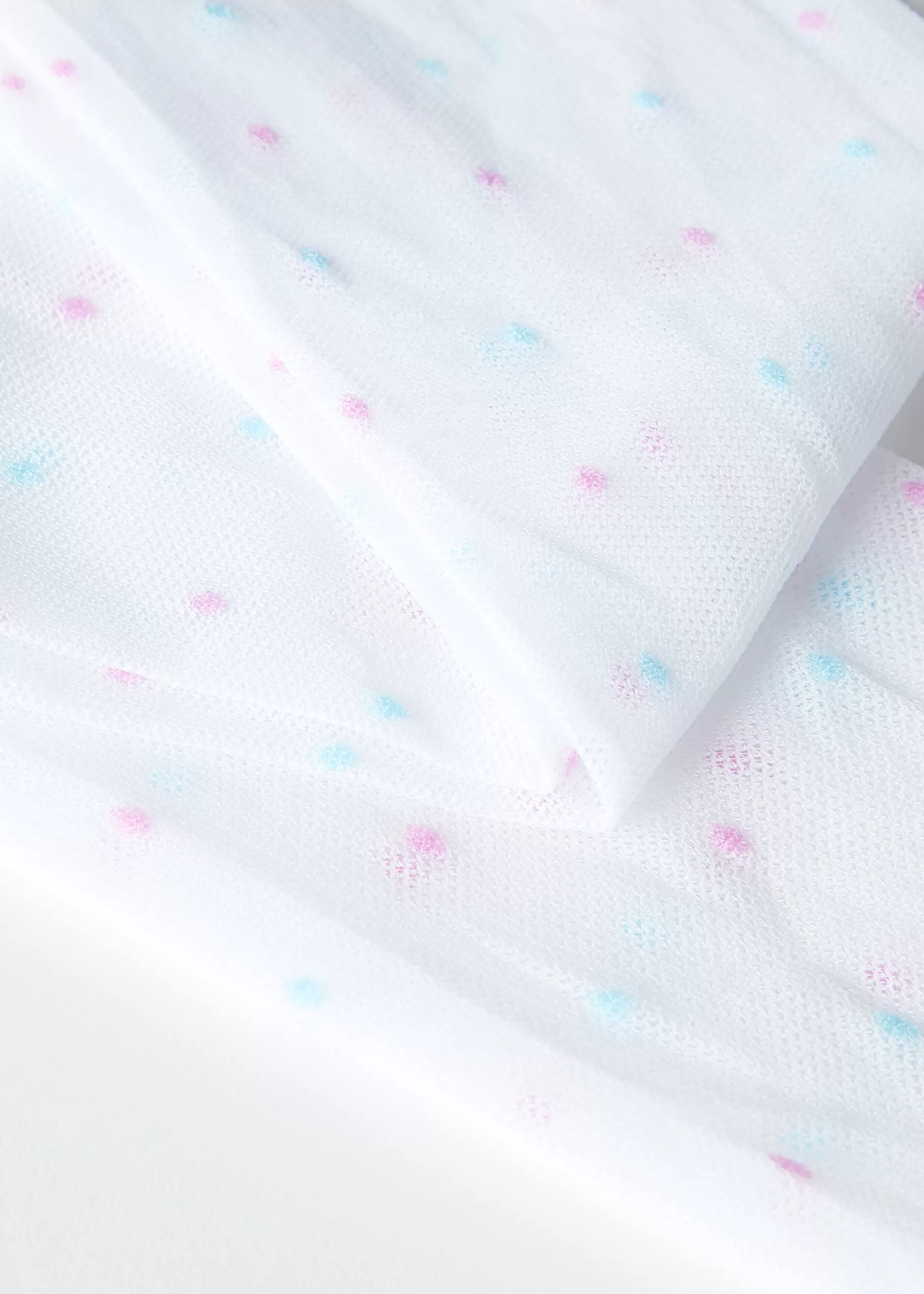 Flash Sale Girls' All-Over Polka Dot Tulle Tights Kids Tights