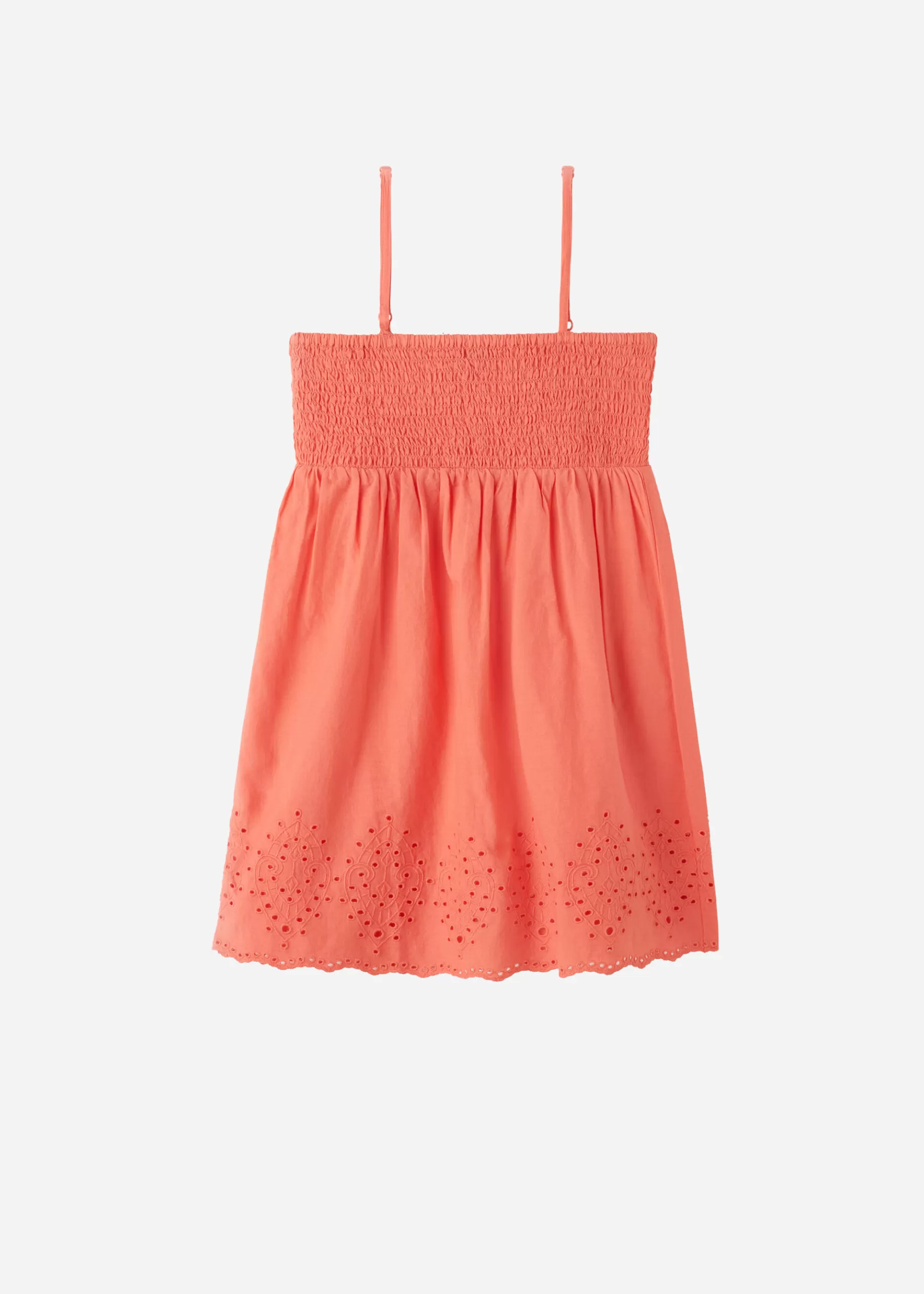 Best Girls' Broderie Anglaise Dress Kids Beach Cover Ups