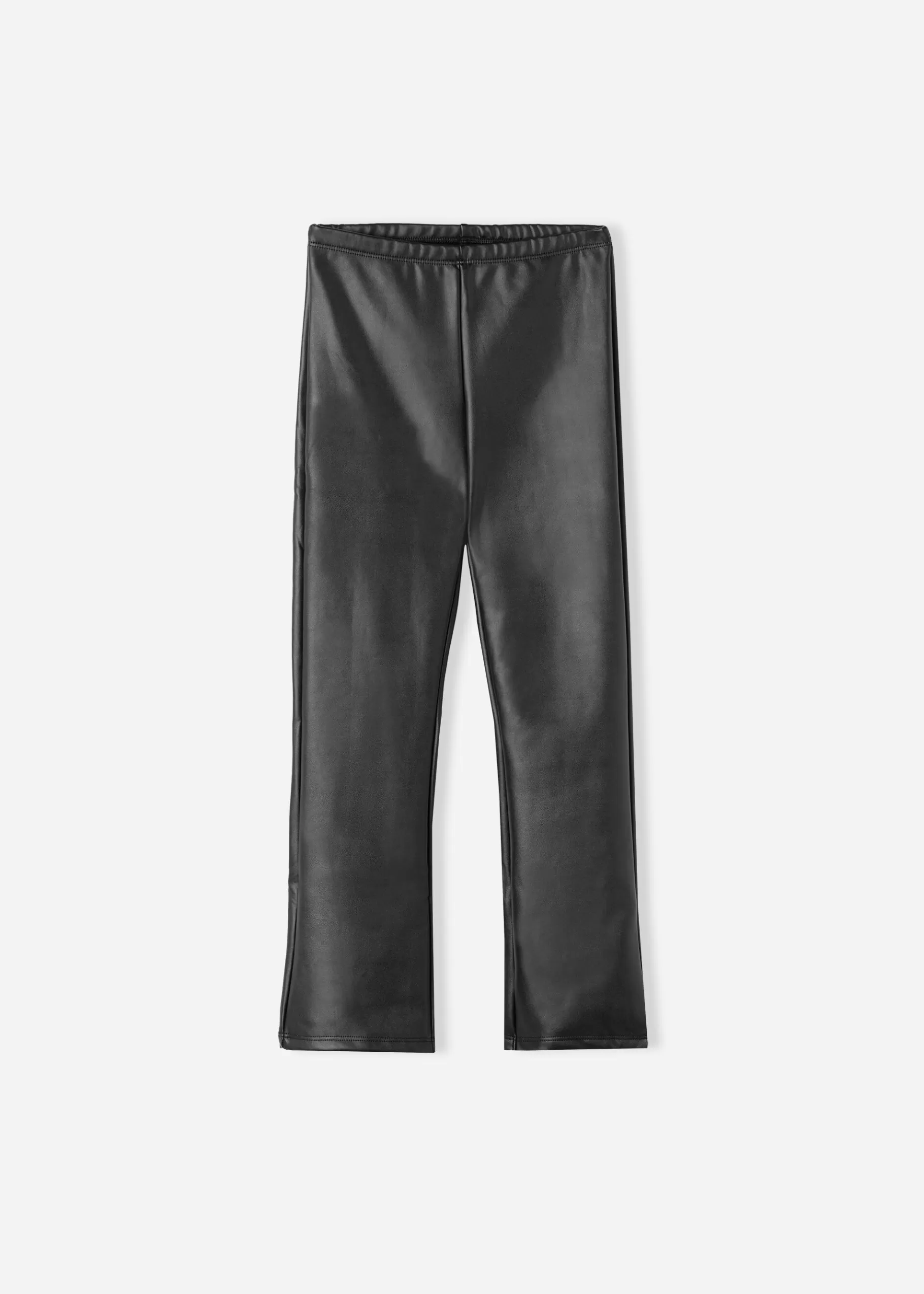 Store Girls' Coated-Effect Miniflare Thermal Leggings Kids Leggings