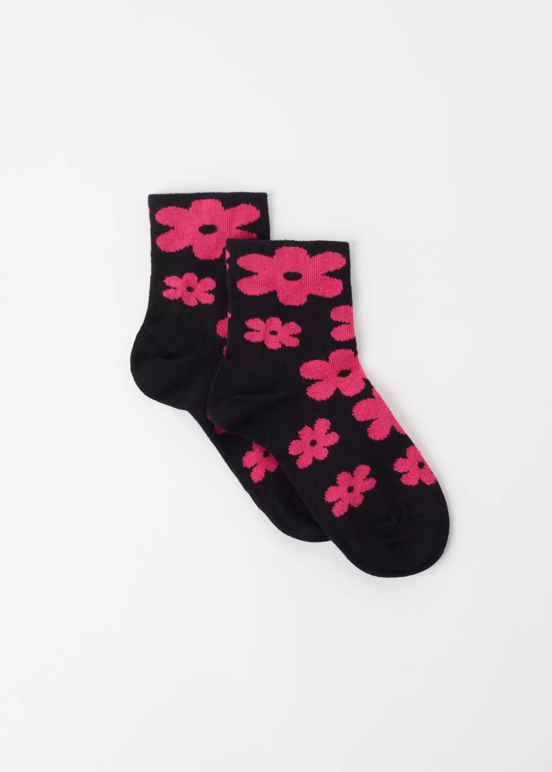 Sale Girls' Floral Short Socks Kids Short Socks