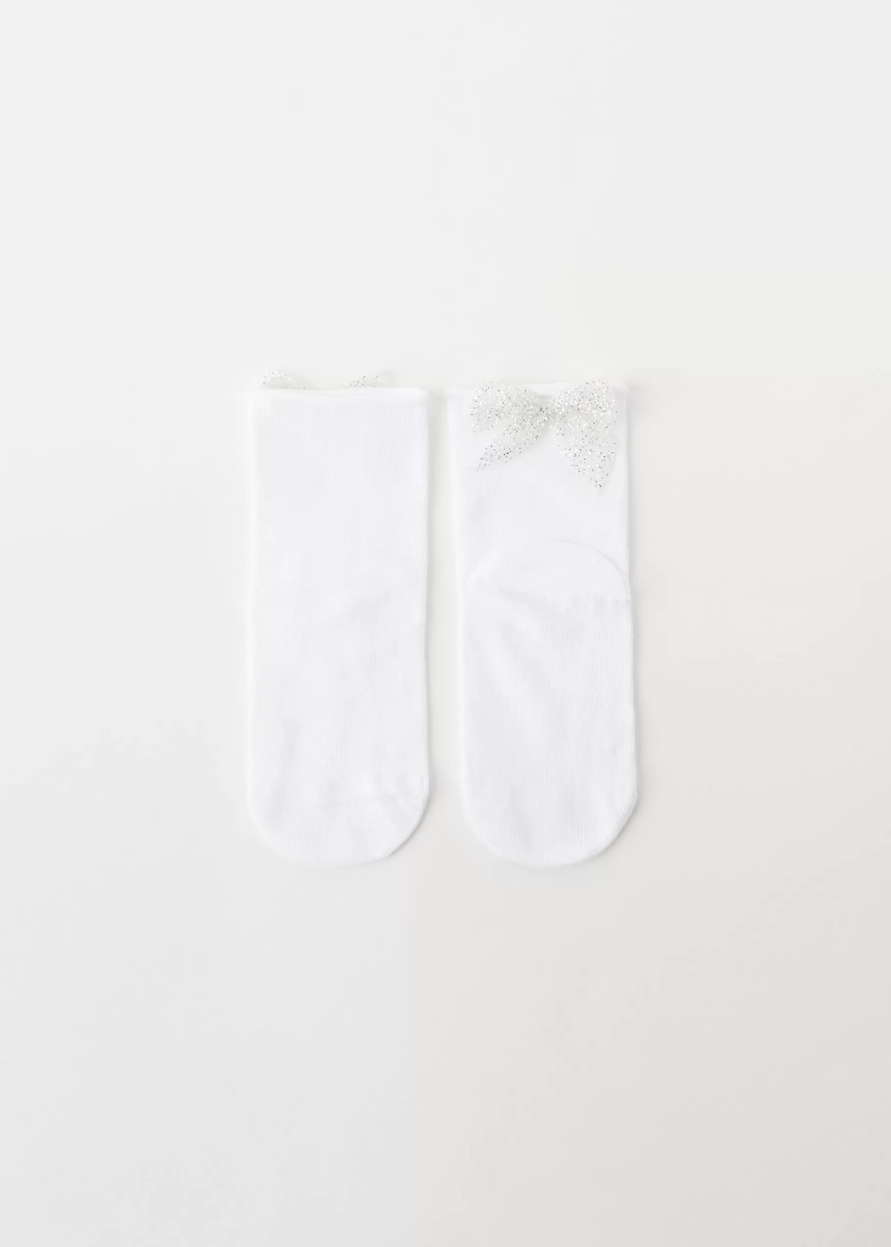 Best Girls' Glitter Bow Short Socks Kids Short Socks