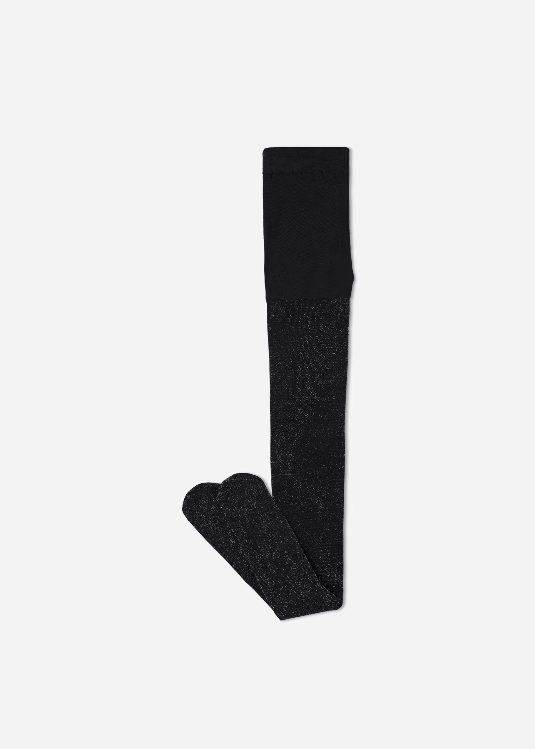 Shop Girls' Glitter Microfibre Tights Kids Tights