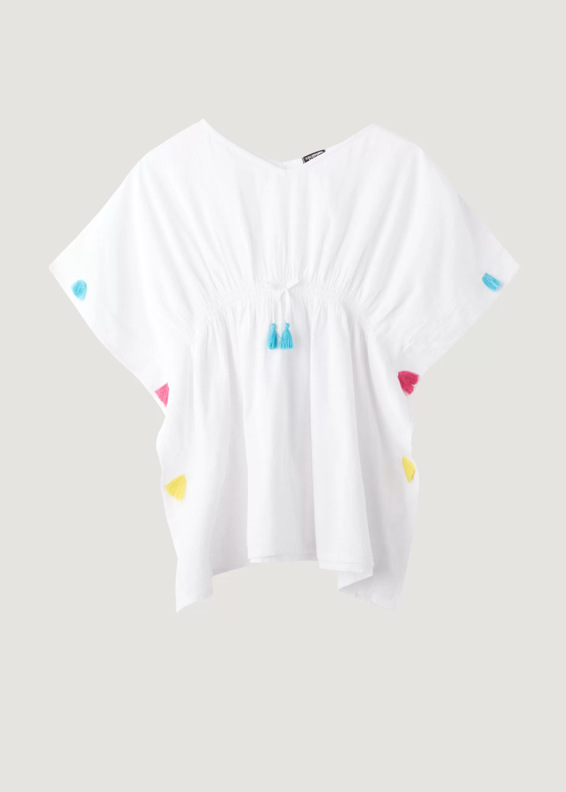 Sale Girls' Tassel Kaftan Dress Kids Beach Cover Ups