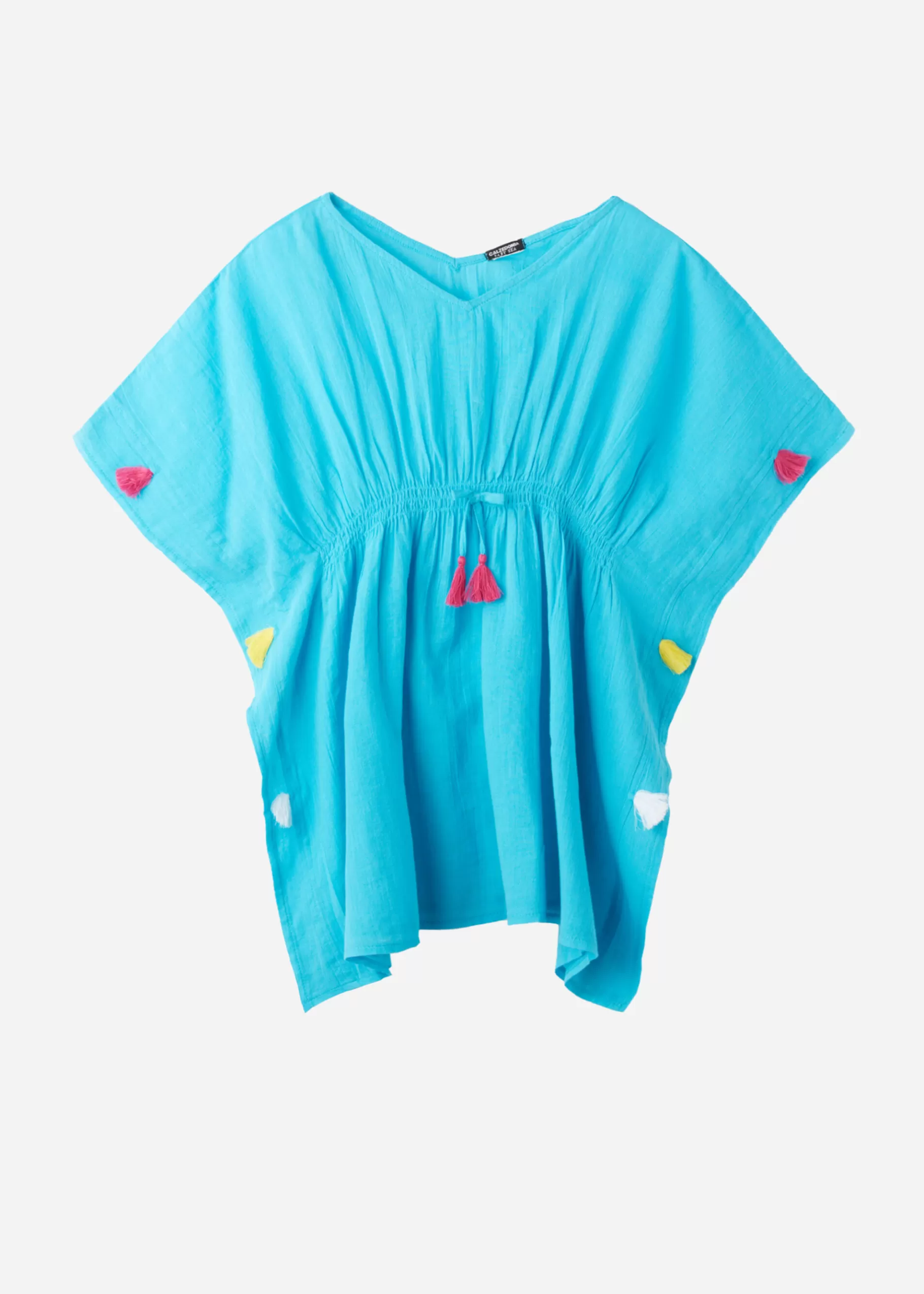Fashion Girls' Tassel Kaftan Dress Kids Beach Cover Ups