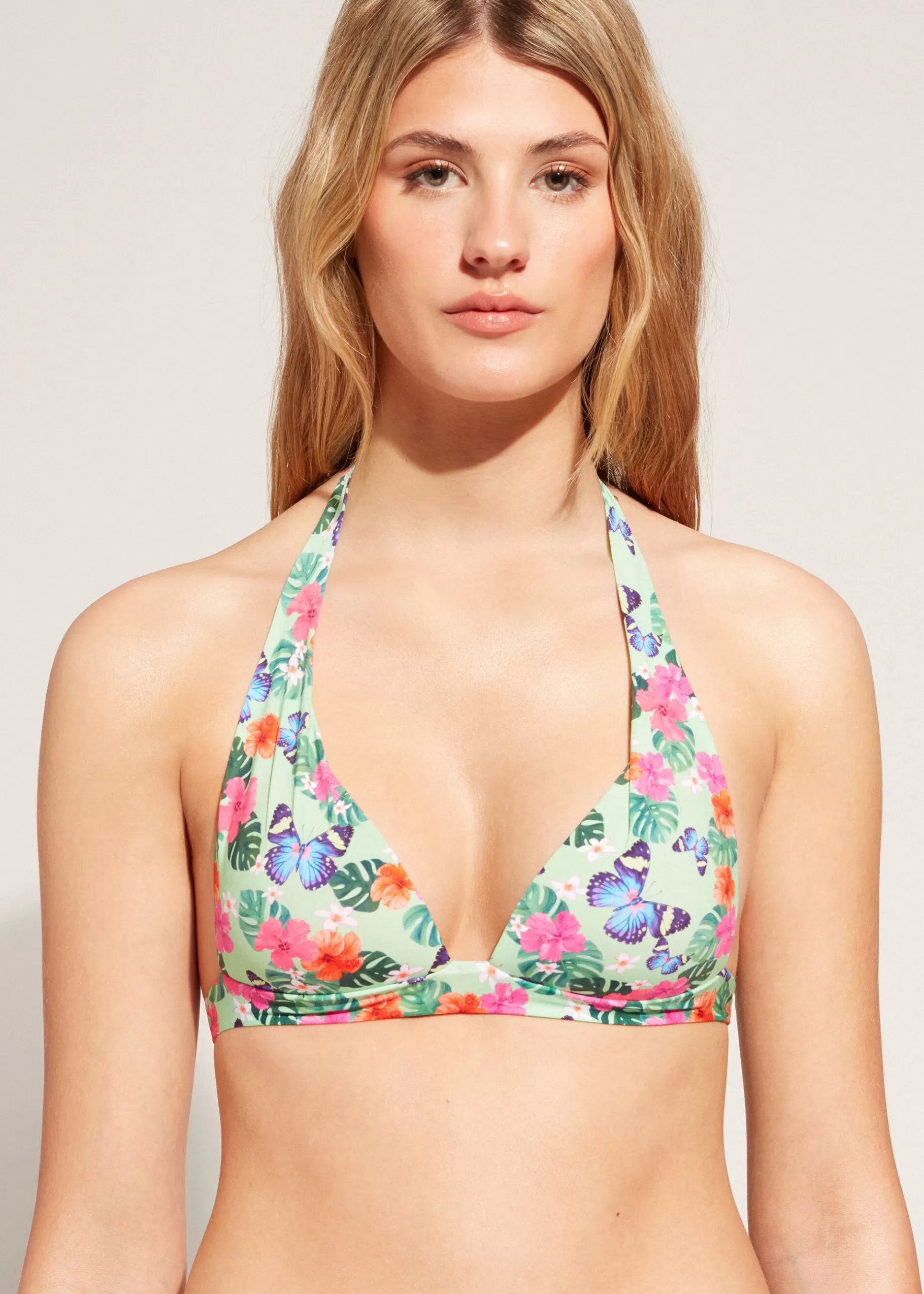 Best Sale Graduated Padded Triangle Bikini Top Malibu Women Bikini