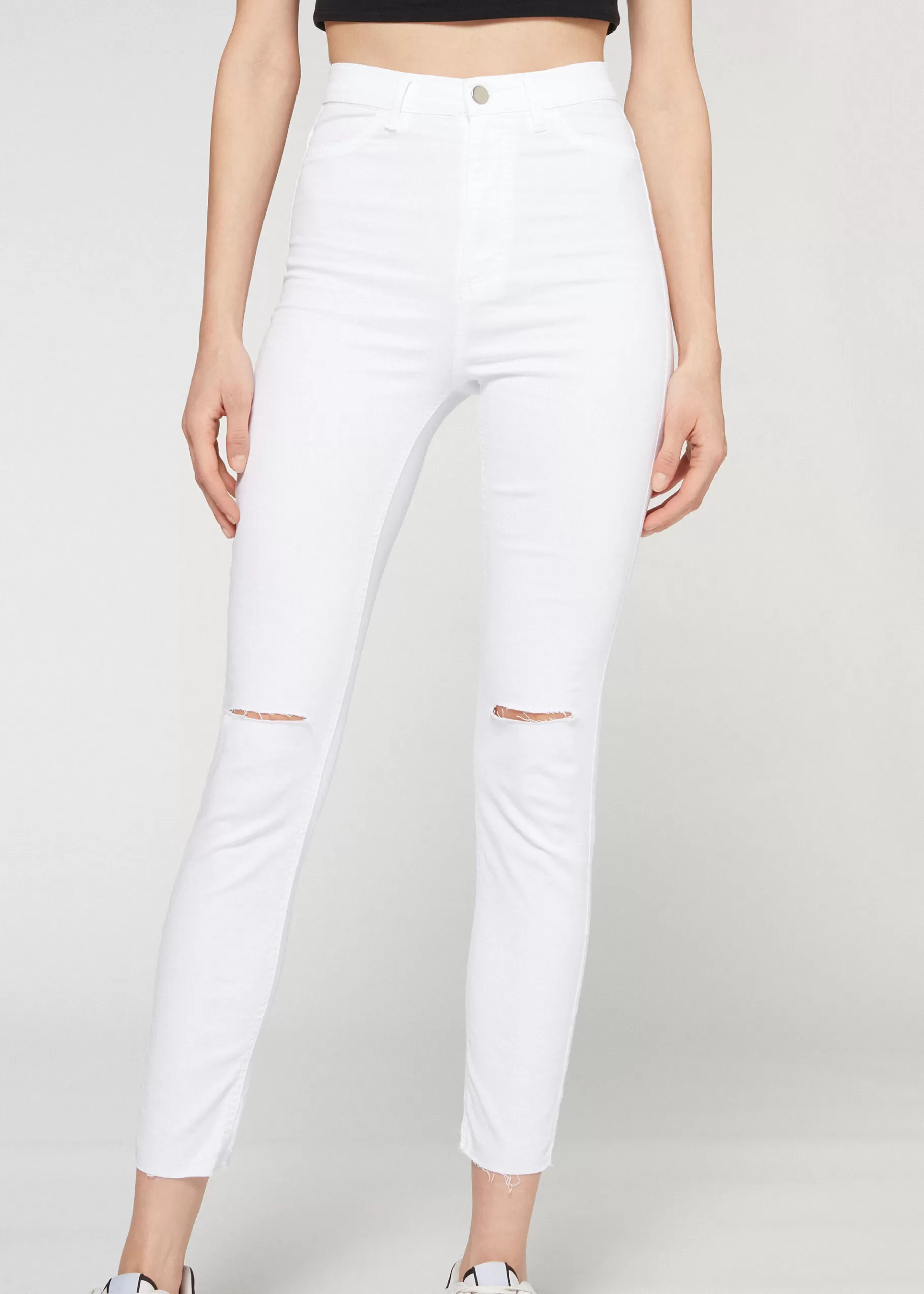Discount High Waist Skinny Jeans Women Jeans