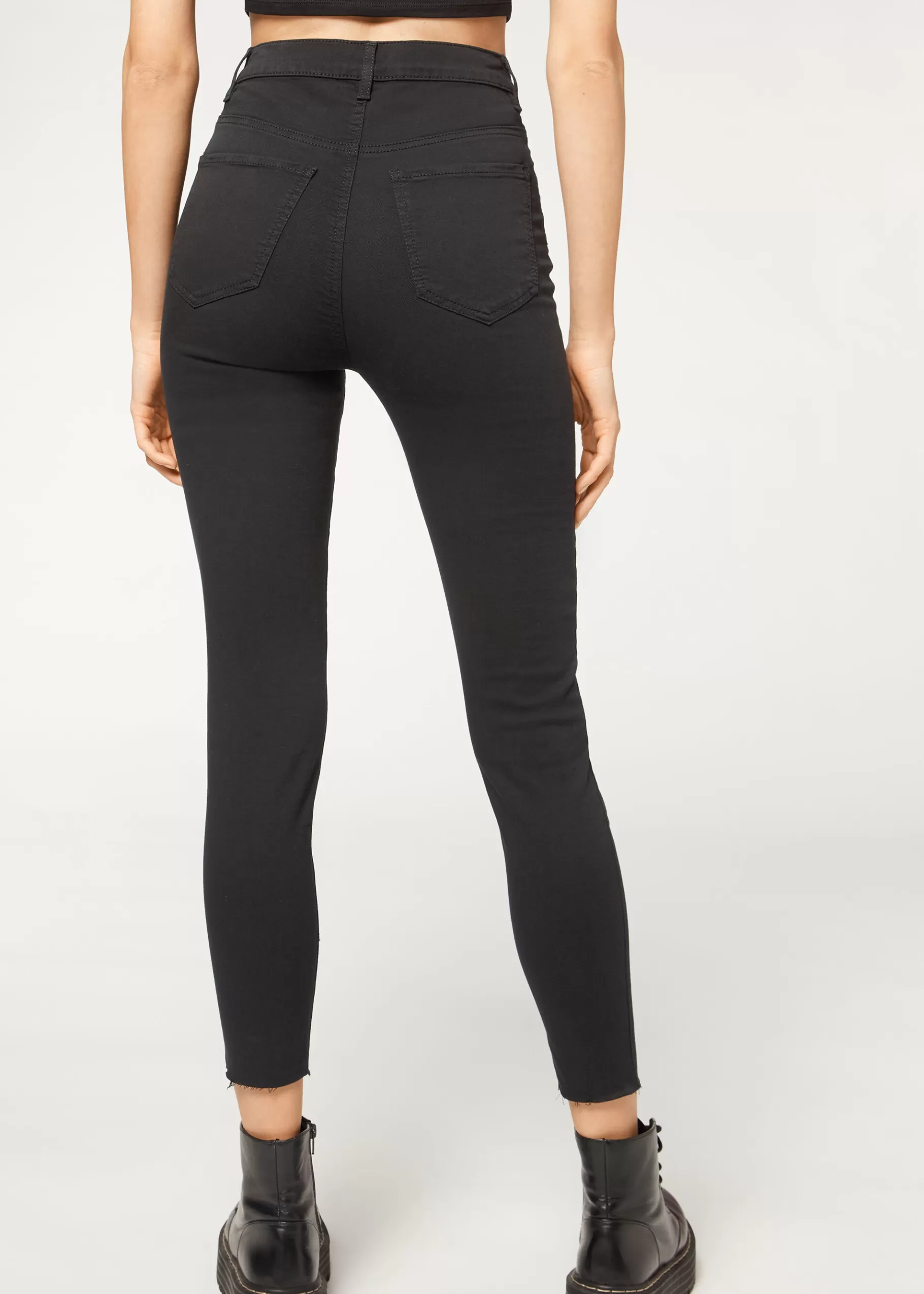 Clearance High Waist Skinny Jeans Women Jeans