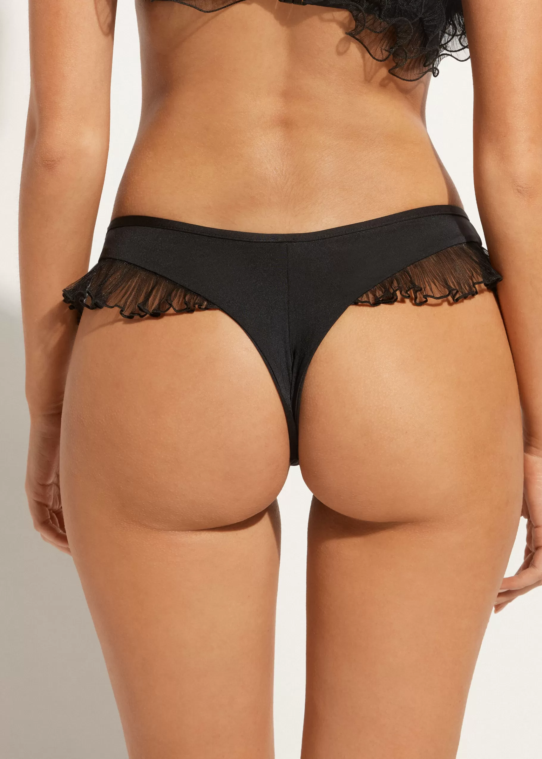 Flash Sale High-Leg Brazilian Bikini Bottoms Singapore Women Bikini