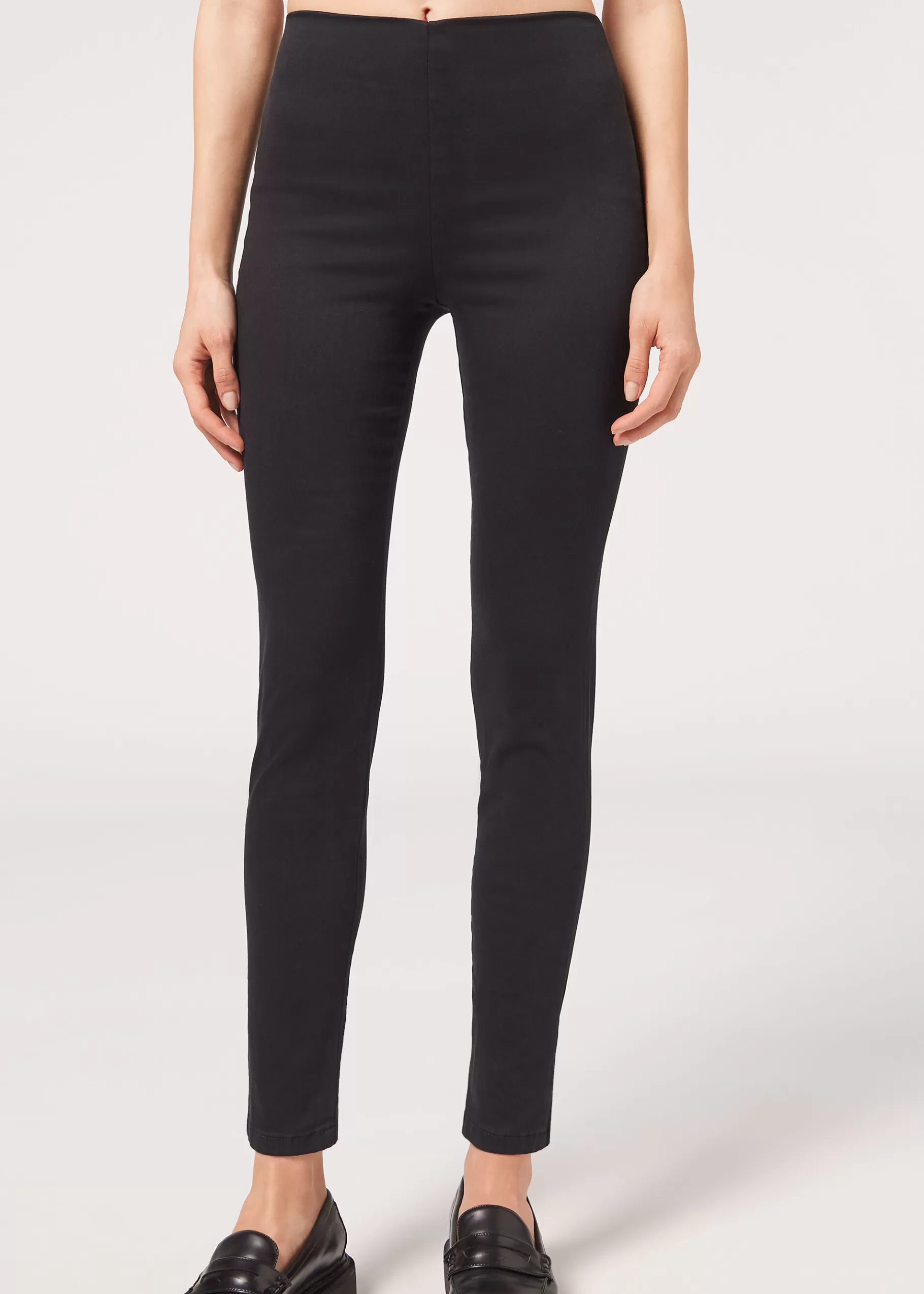 Sale High-Waist Skinny Denim Leggings Women Leggings