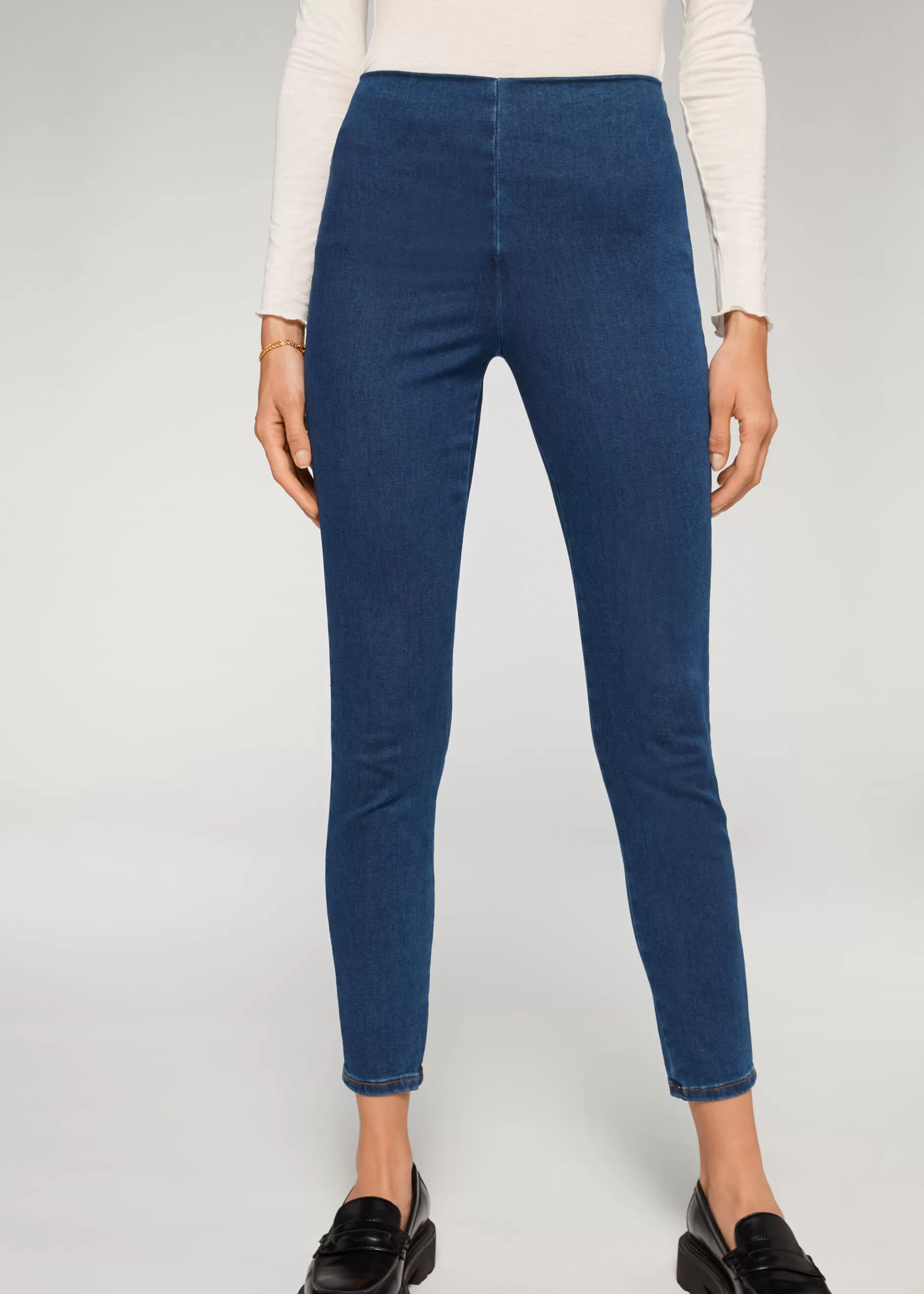 Discount High-Waist Skinny Denim Leggings Women Leggings