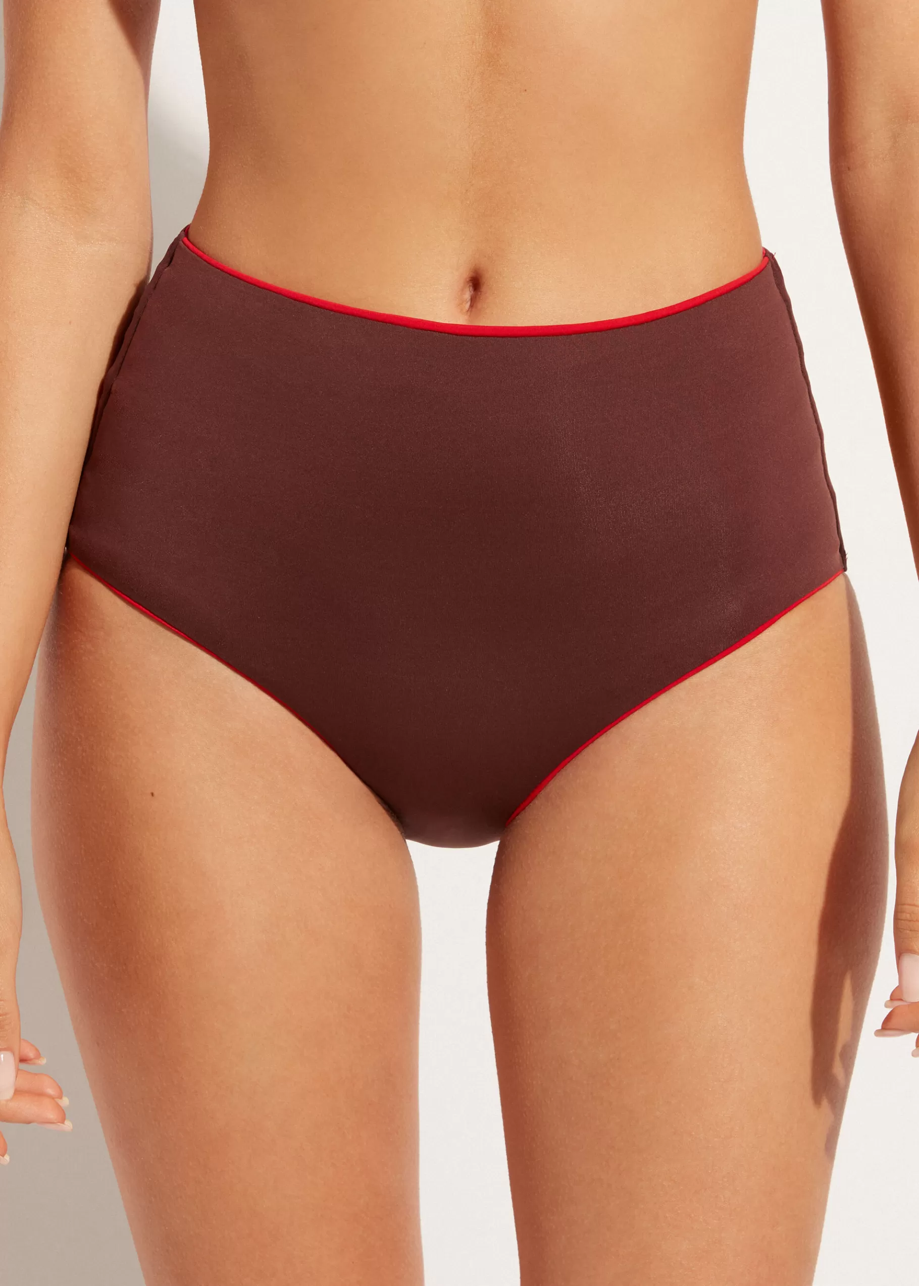 Outlet High-Waisted Shapewear Bikini Bottoms Indonesia Women Bikini