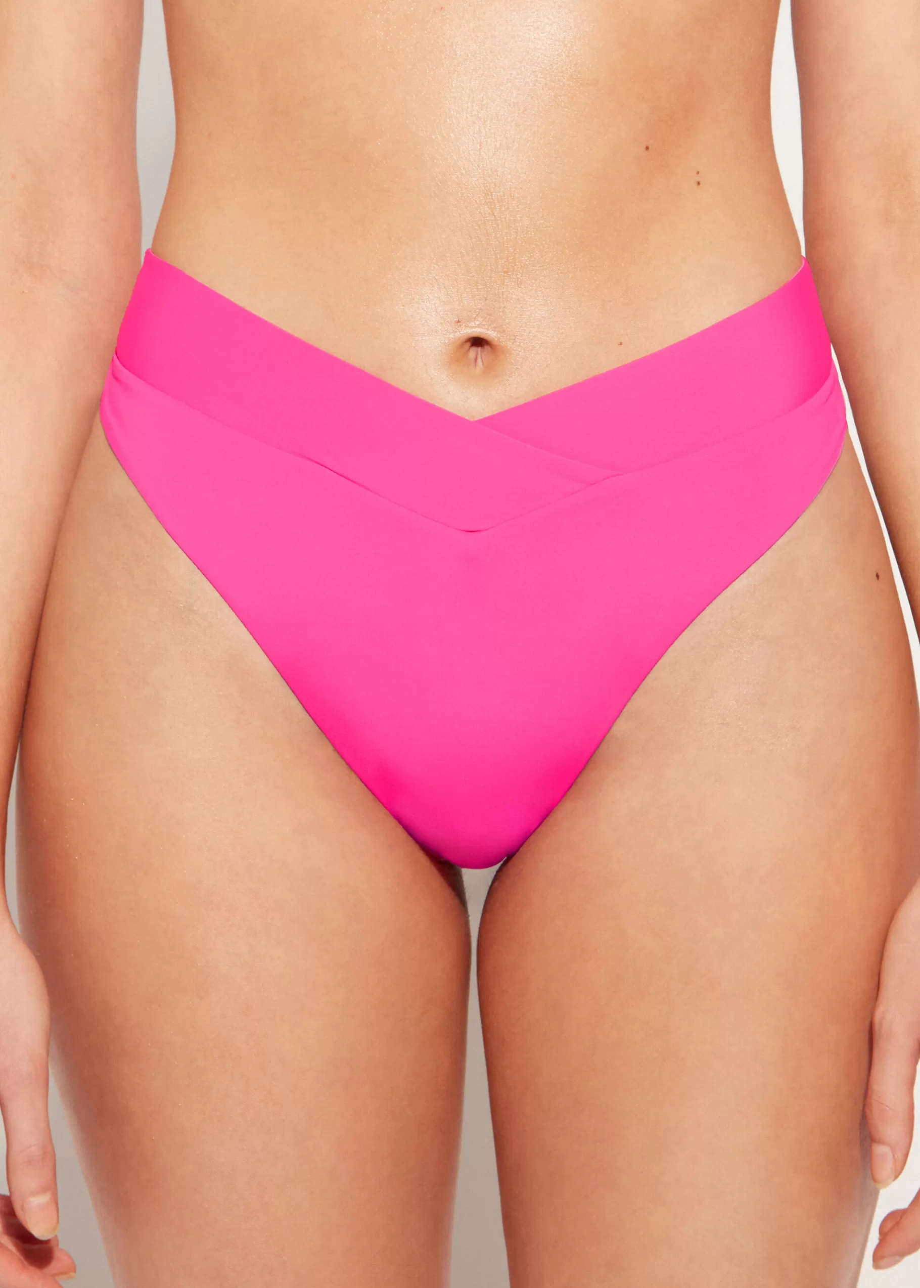 Discount High-Waisted V-Cut Bikini Bottoms Indonesia Women Bikini