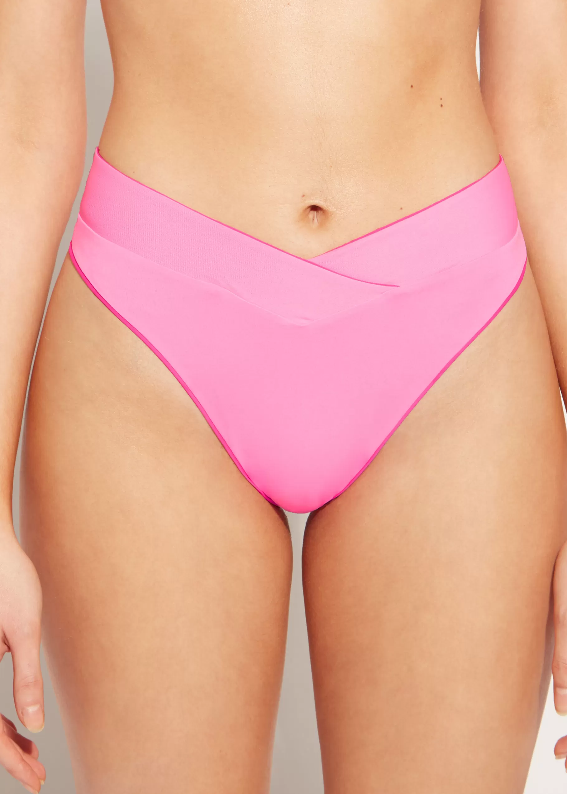 Discount High-Waisted V-Cut Bikini Bottoms Indonesia Women Bikini