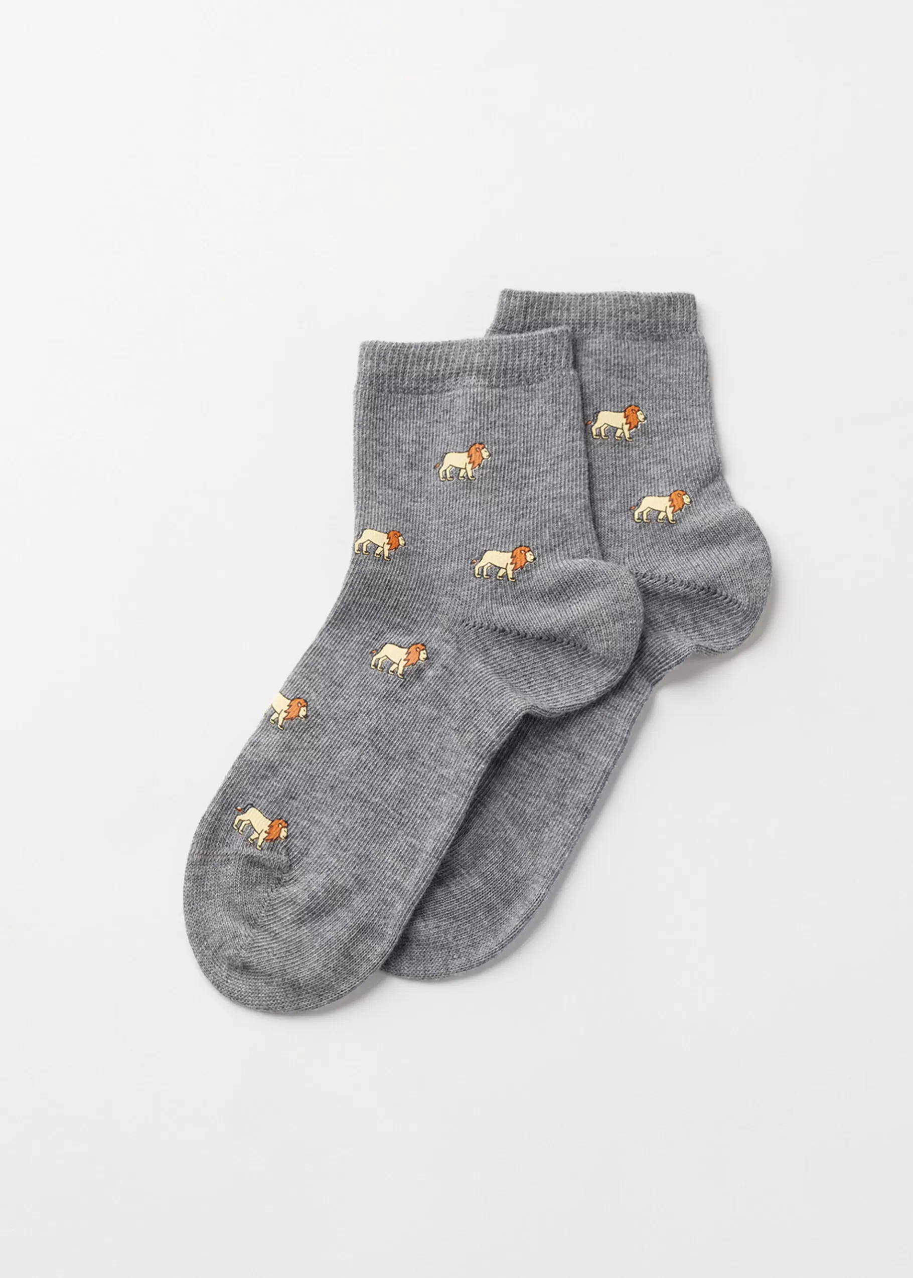 Hot Kids' Animal Print Short Socks Kids Short Socks