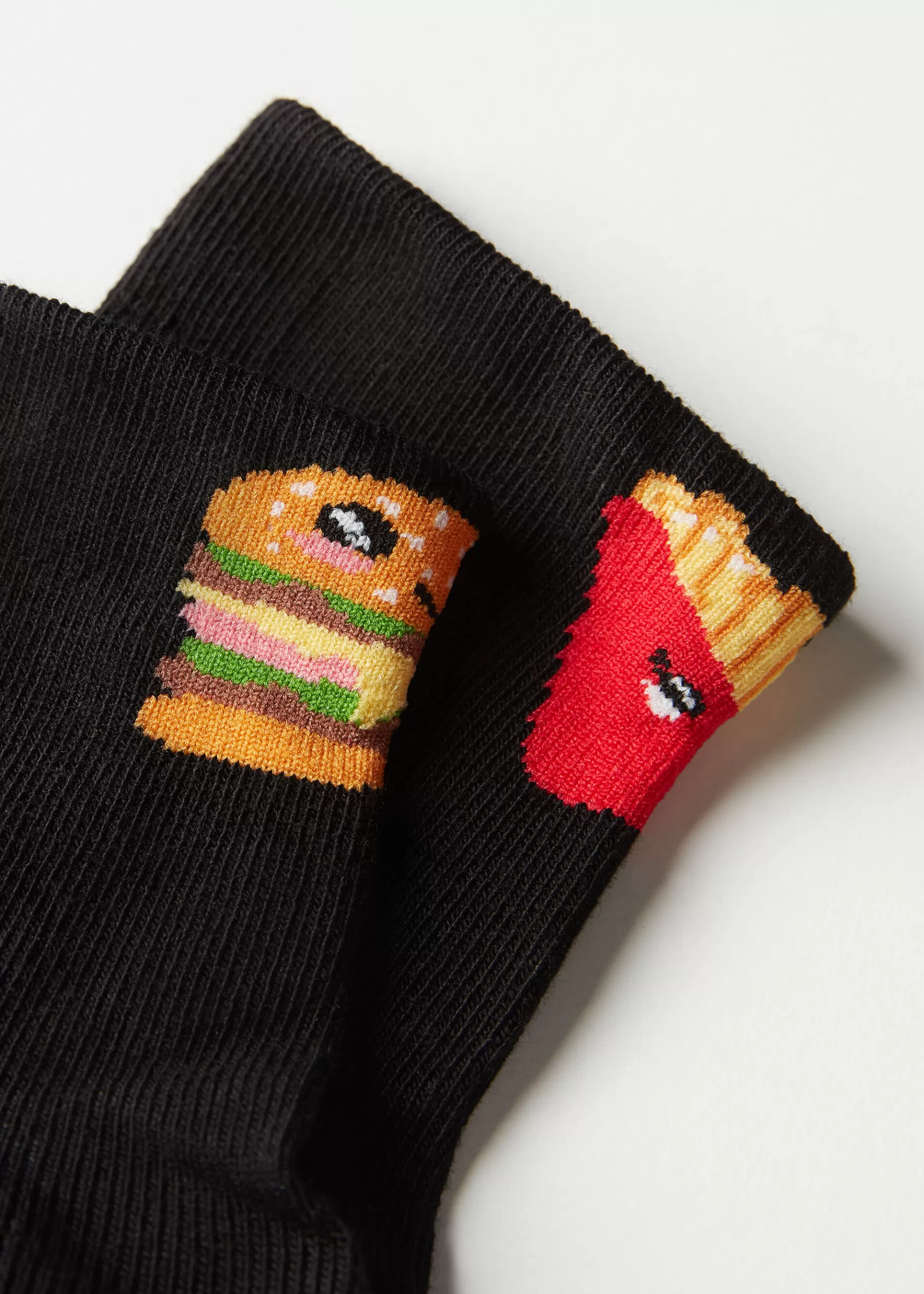 Shop Kids' Food Pattern Short Socks Kids Short Socks