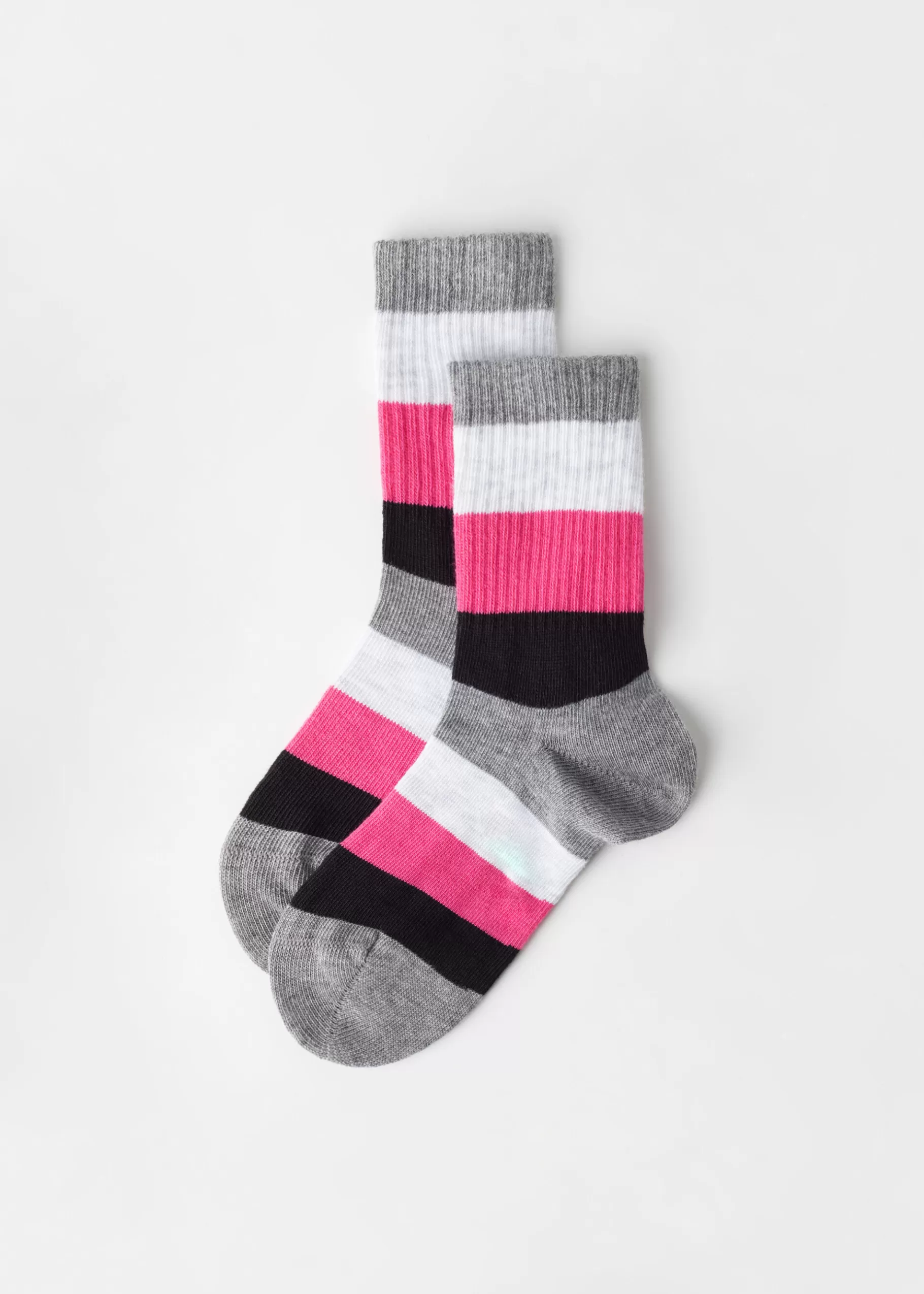Discount Kids' Striped Short Socks Kids Short Socks