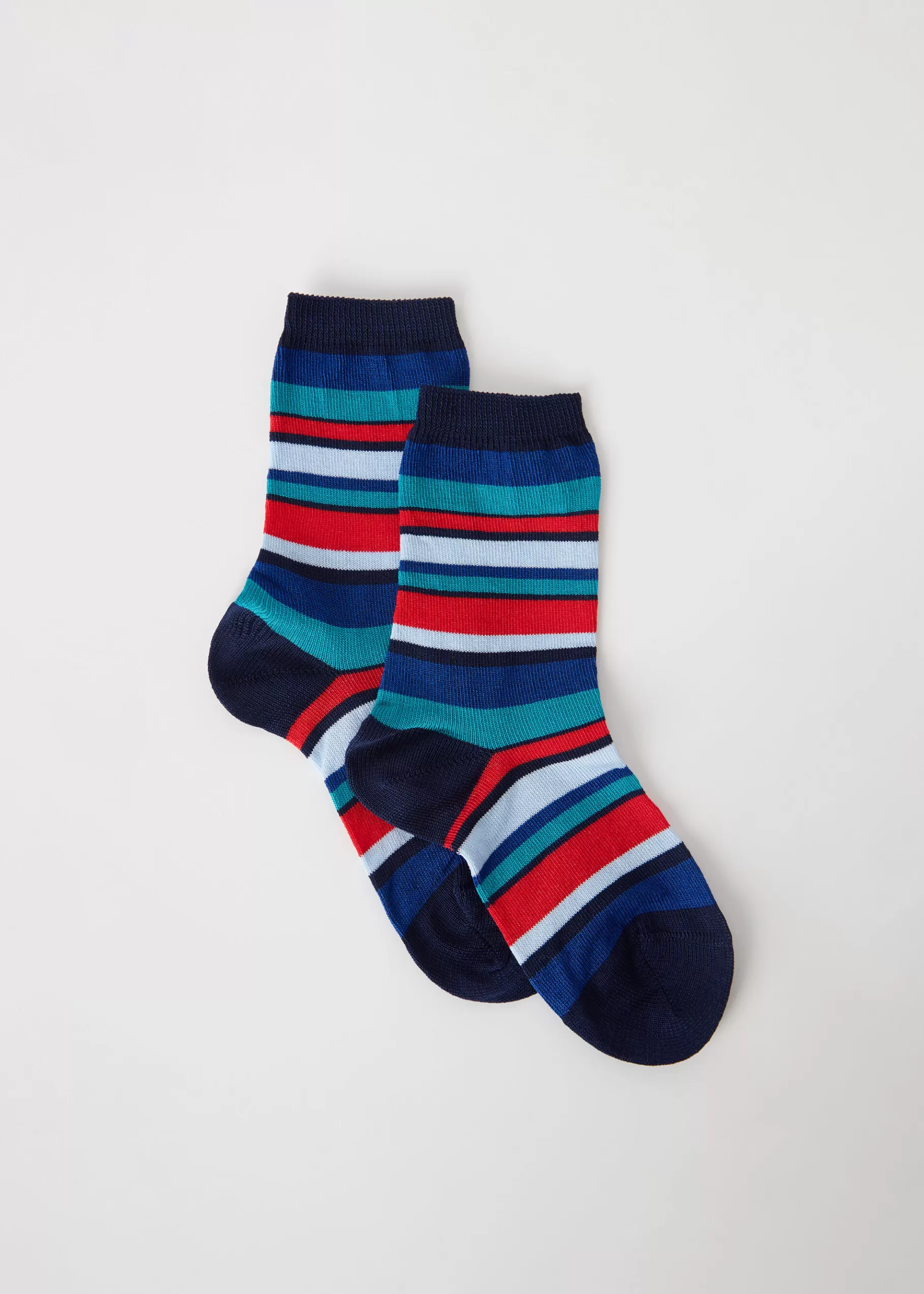 Hot Kids' Striped Short Socks Kids Short Socks