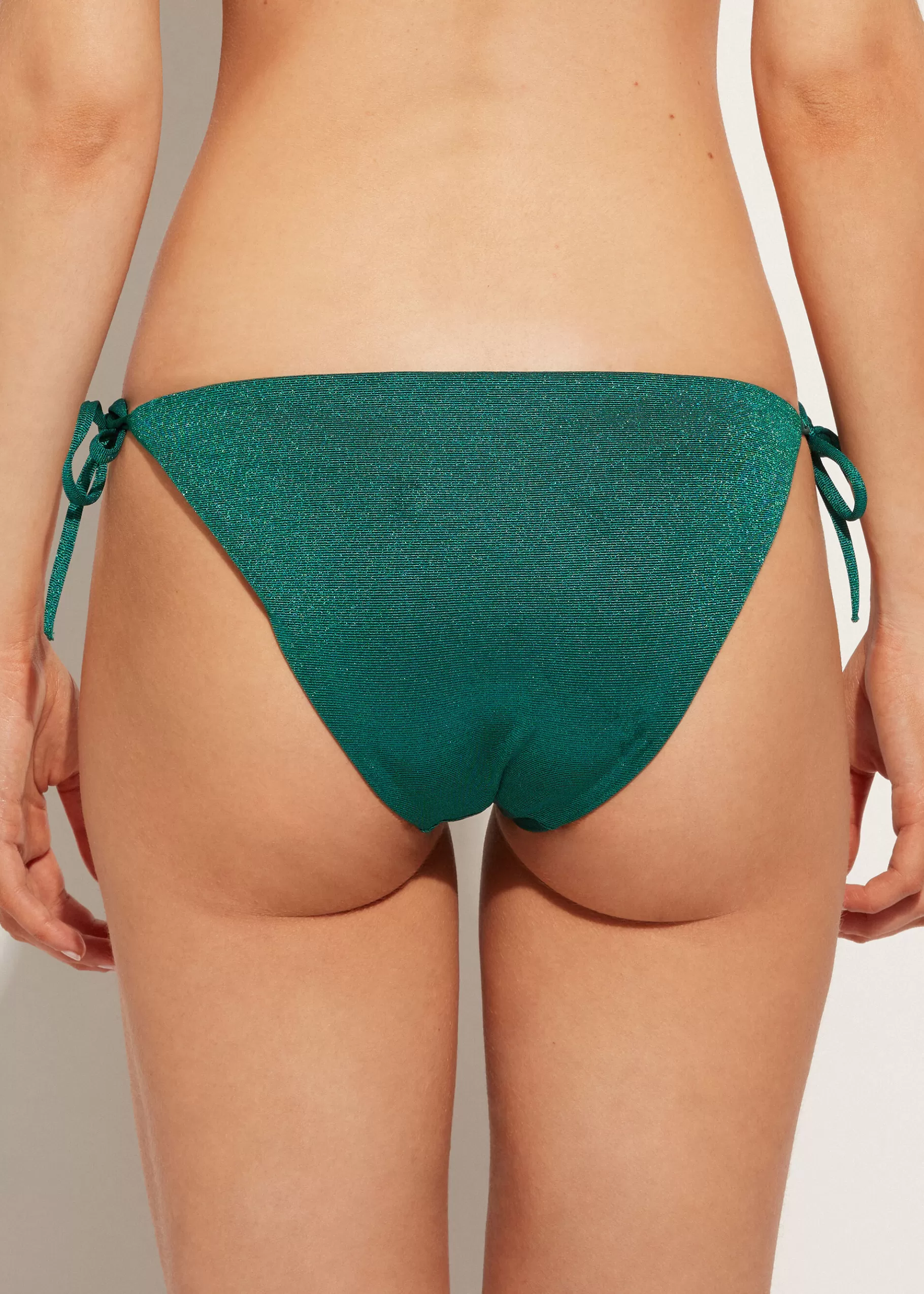 Discount Lame Tie Bikini Bottoms Hollywood Women Bikini