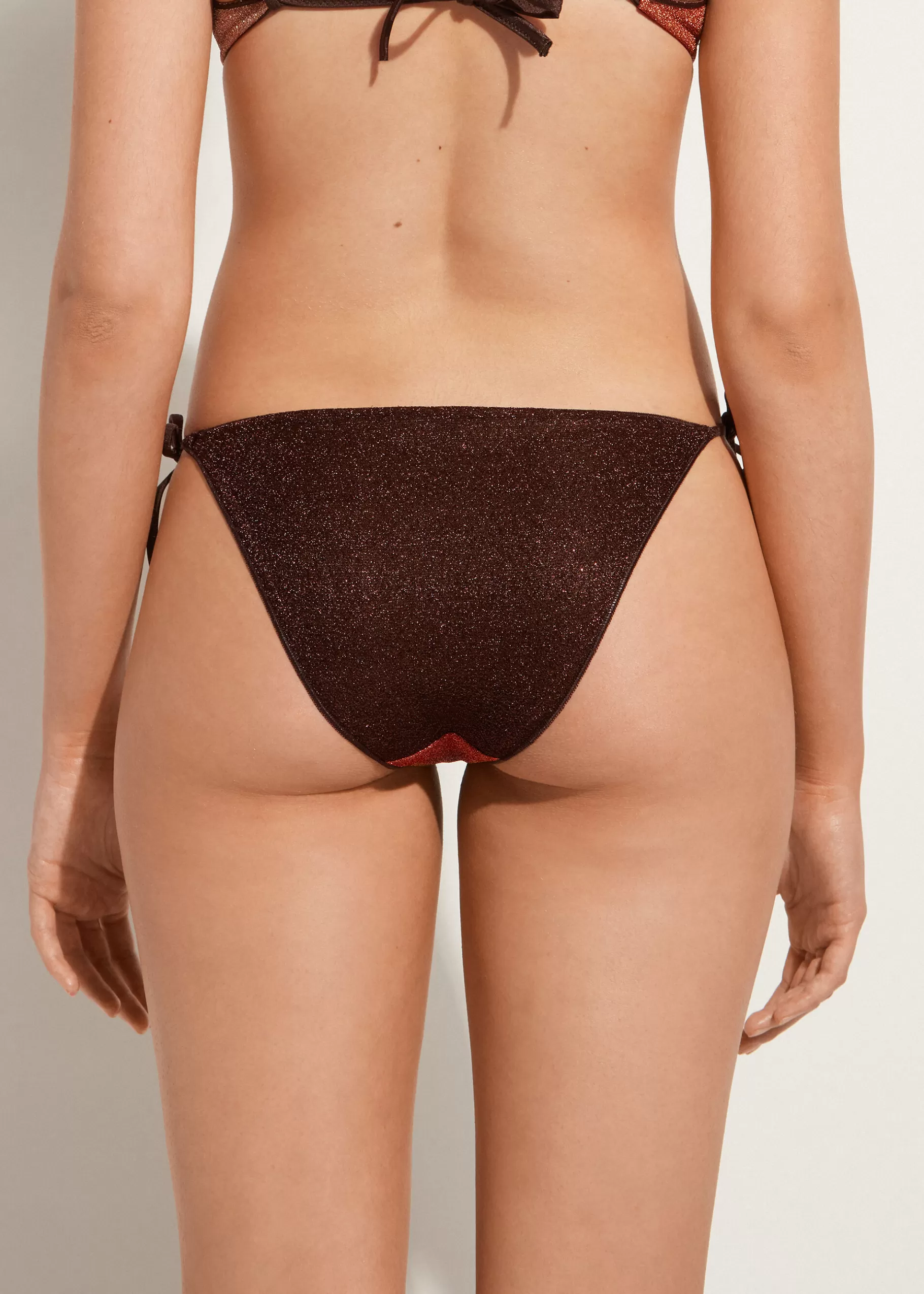 Best Lame Tie Bikini Bottoms Lisbona Women Bikini