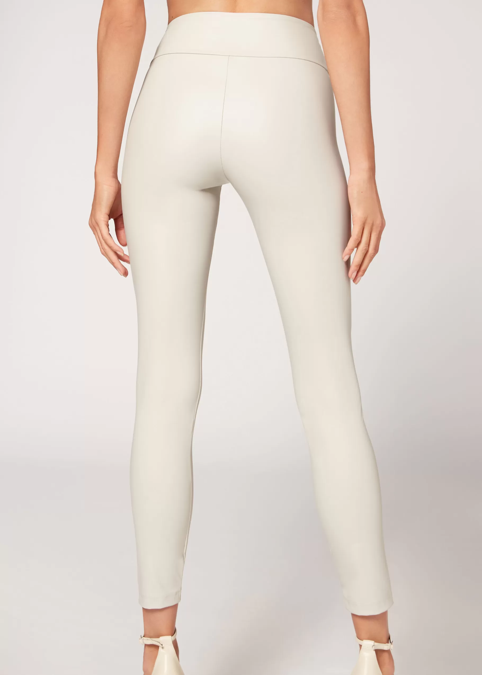 Hot Leather Effect Leggings Women Leggings