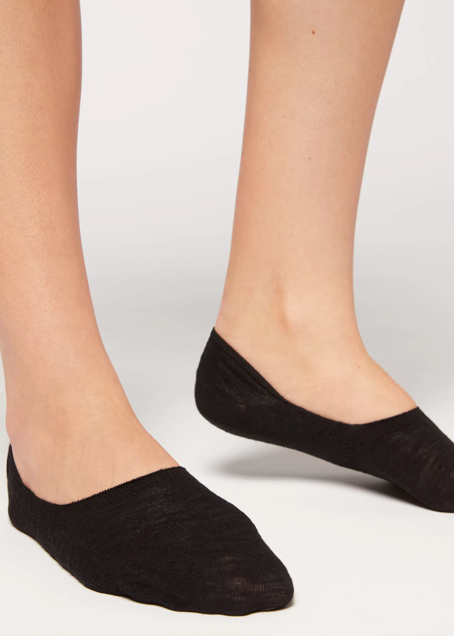 Store Linen And Viscose Invisible Socks Women Invisible